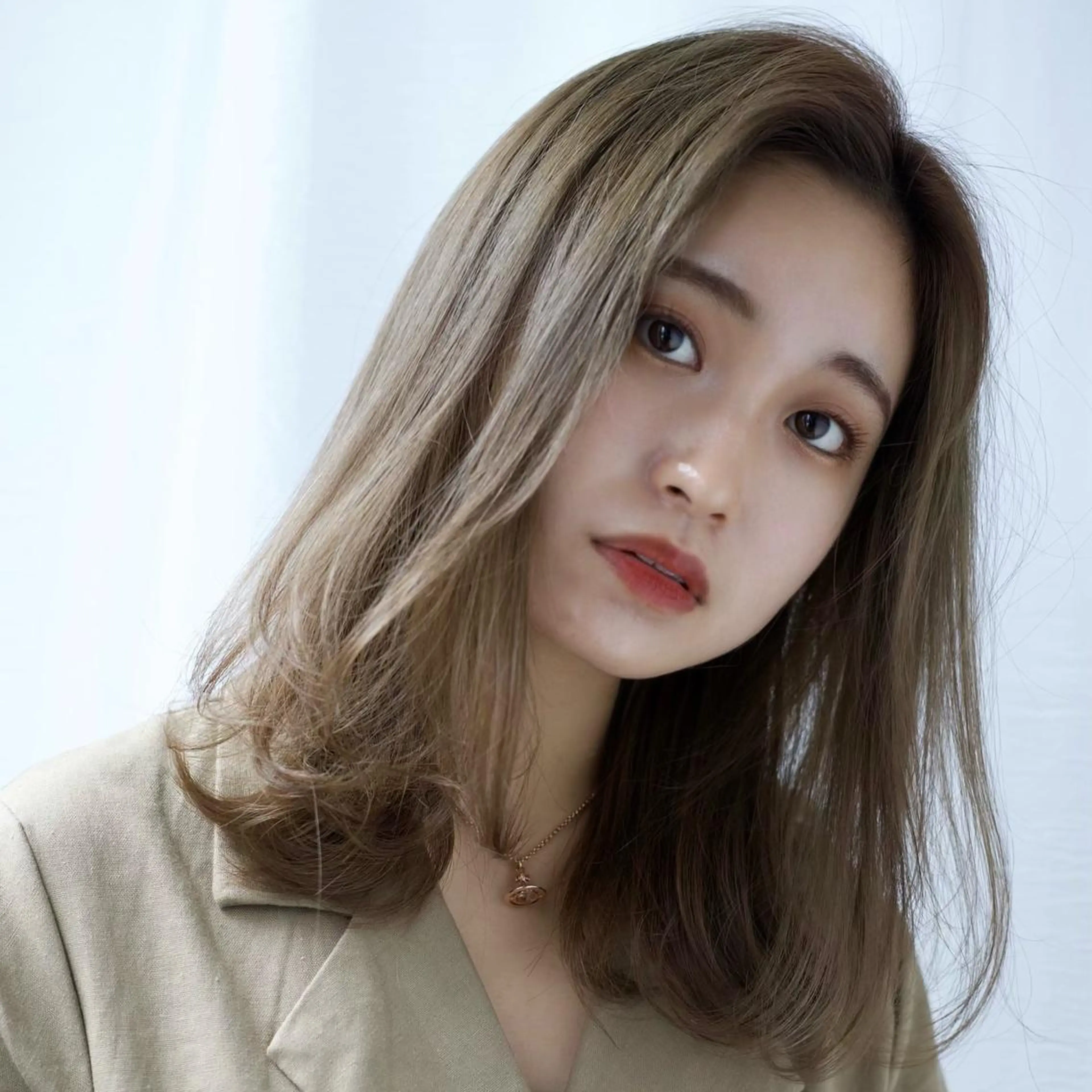 ミディアム カラー レイヤー⭐️カラー ⭐️平川雅史のヘアスタイル