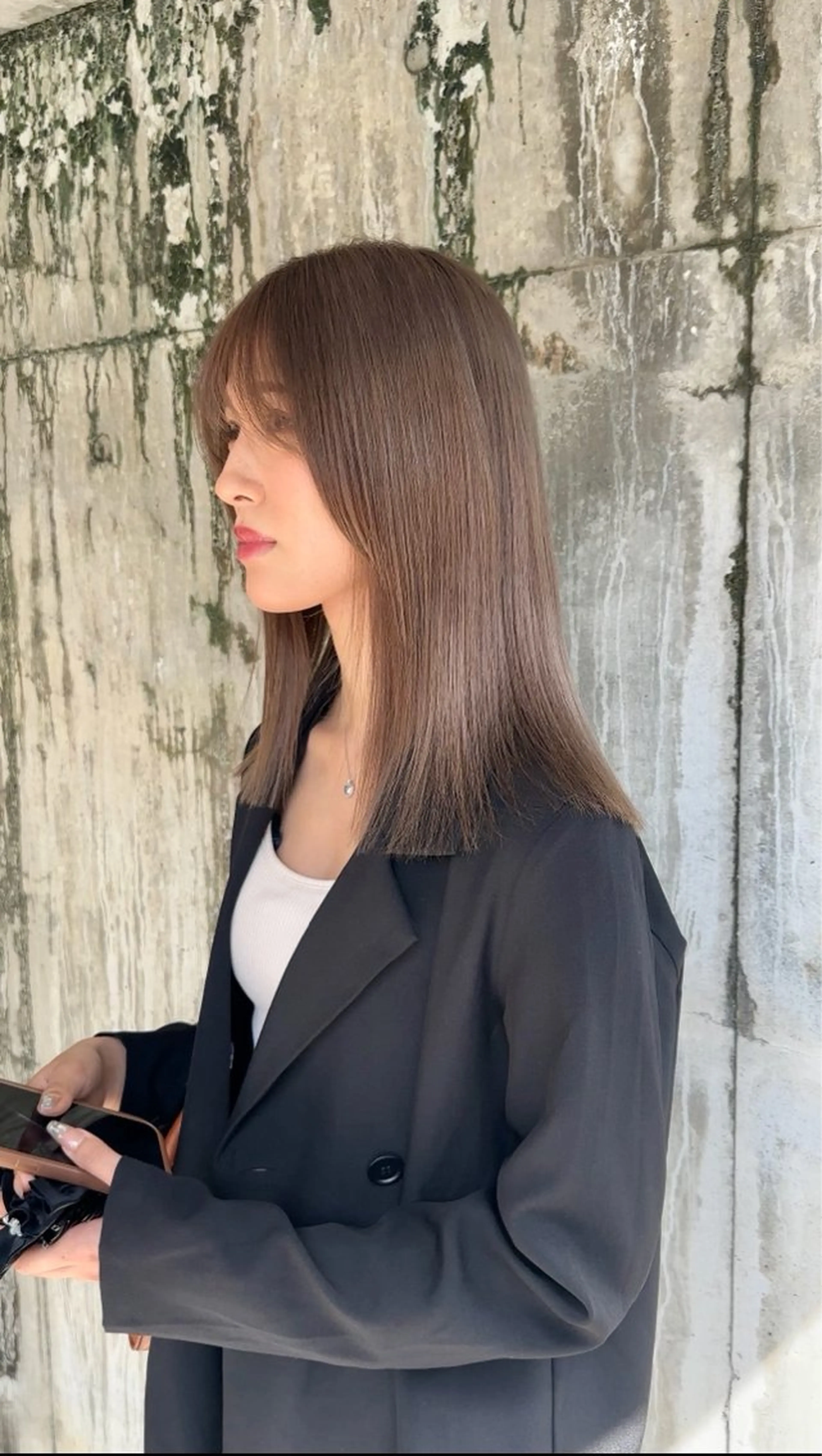 ミディアム カラー ヘアカラー ダブルカラー/ 艶カラー／こうきのヘアスタイル