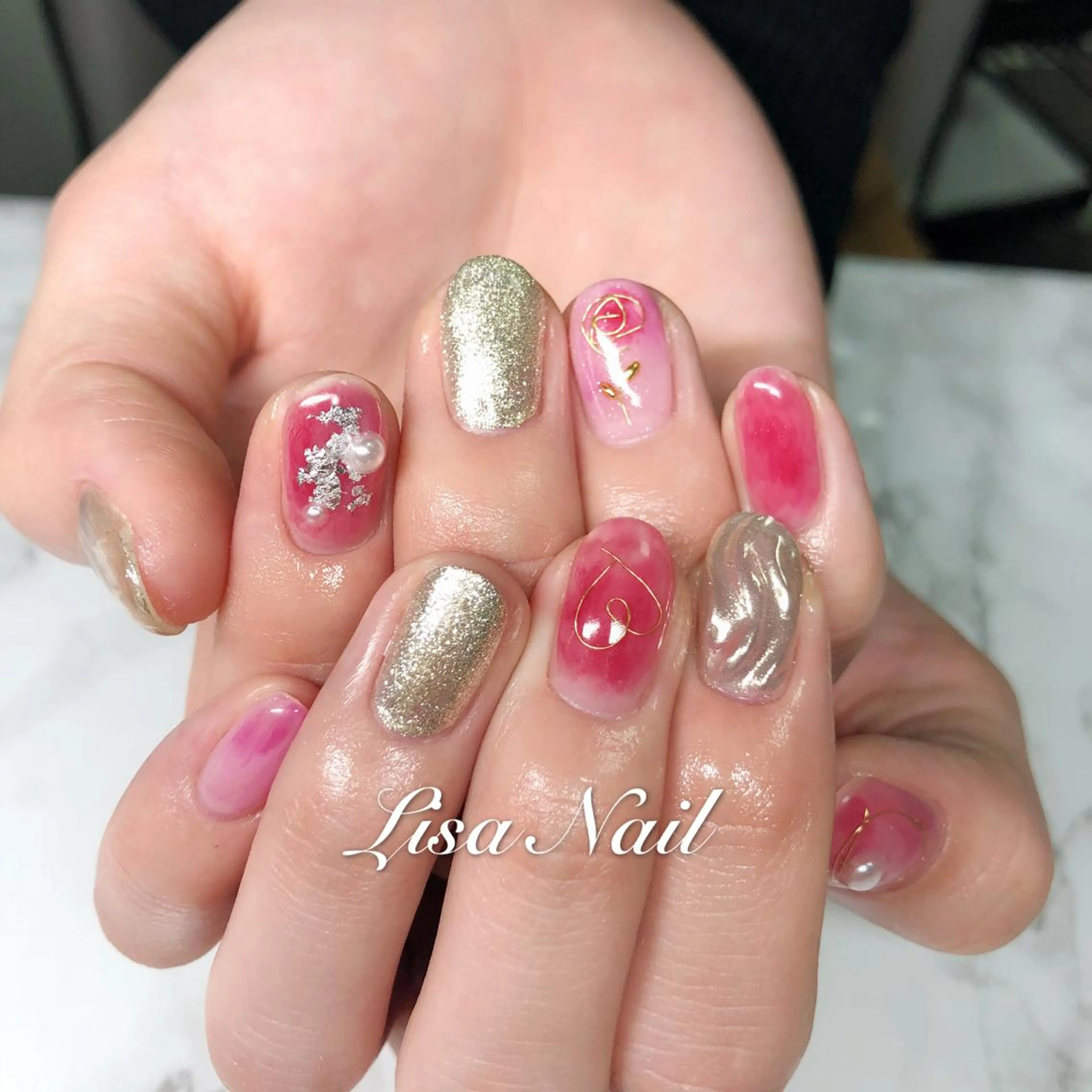 ネイル 🎀 RI🎀のネイルデザイン