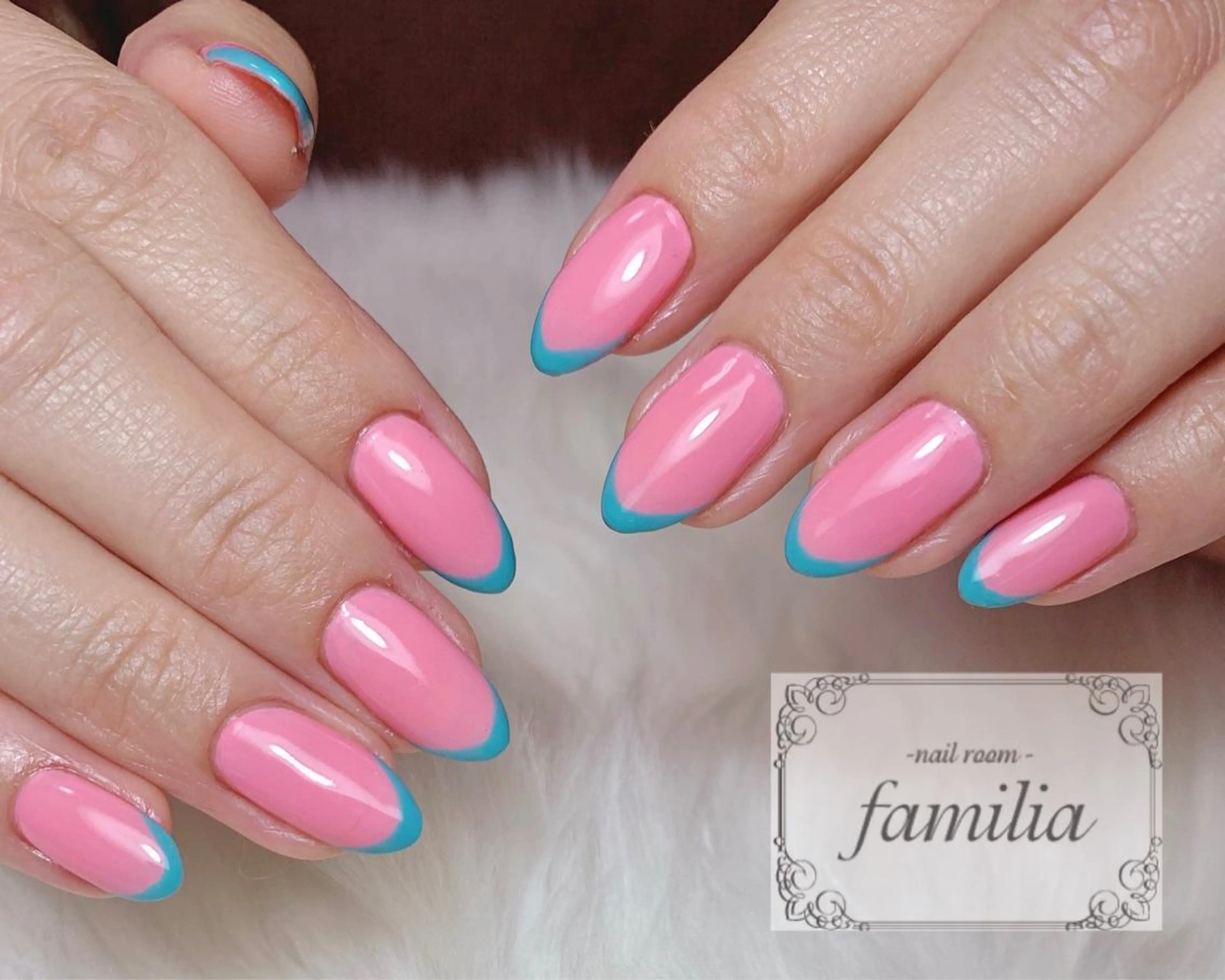 ネイル フレンチネイル ハンドネイル -nailroom- familiaのネイルデザイン