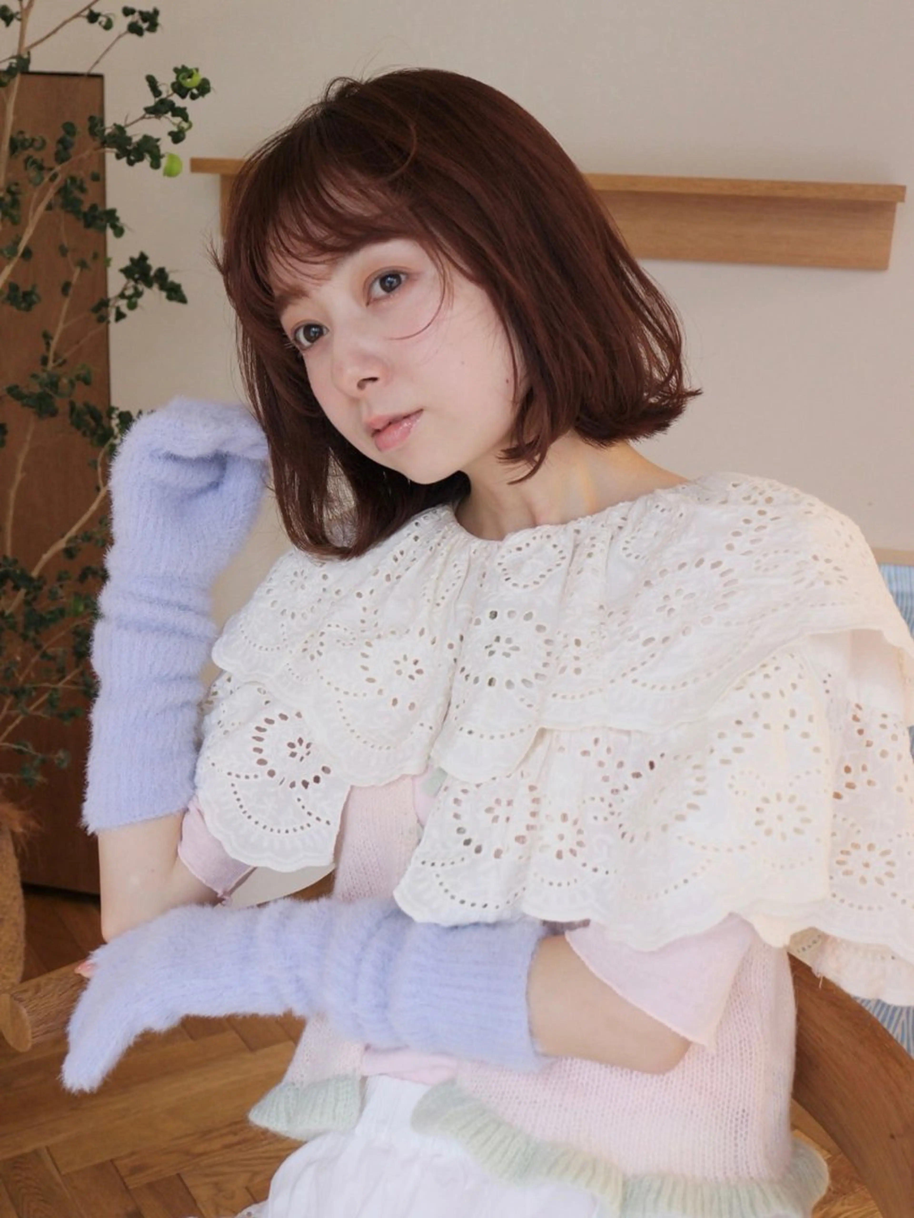 【平日限定】🧣カット＋カラー＋BYKALTE 2step トリートメント🧣※ショート不可の写真