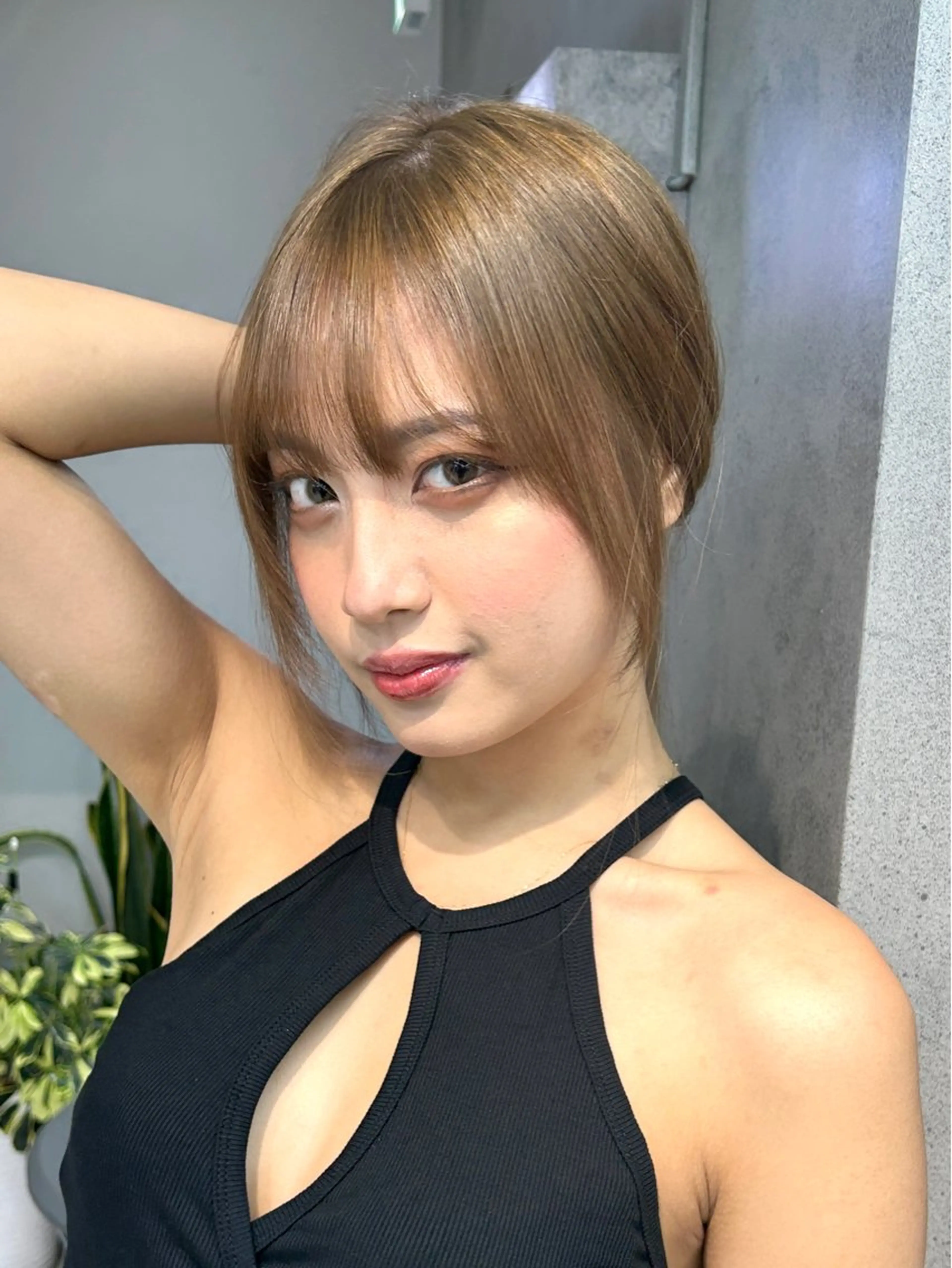 ロング くびれボブレイヤー 渋谷/kougaのヘアスタイル