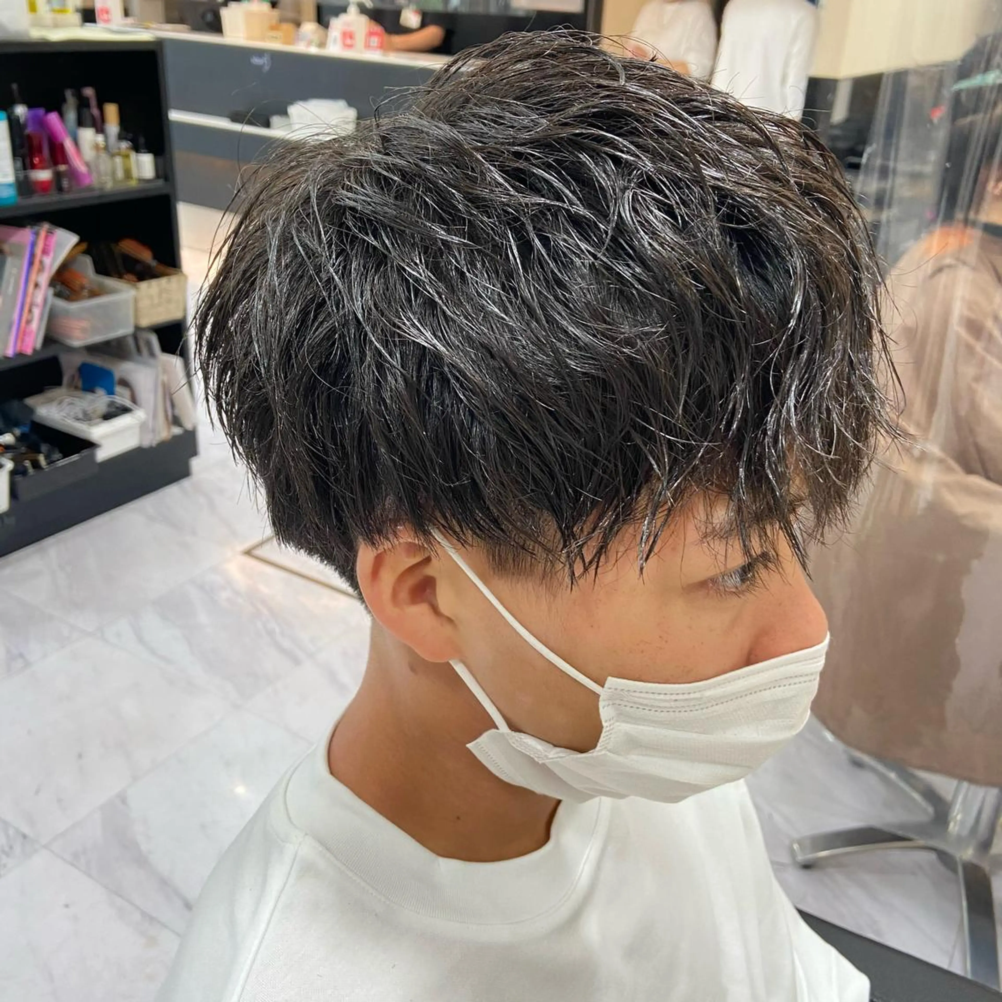 パーマ メンズ Luce 杉本のヘアスタイル