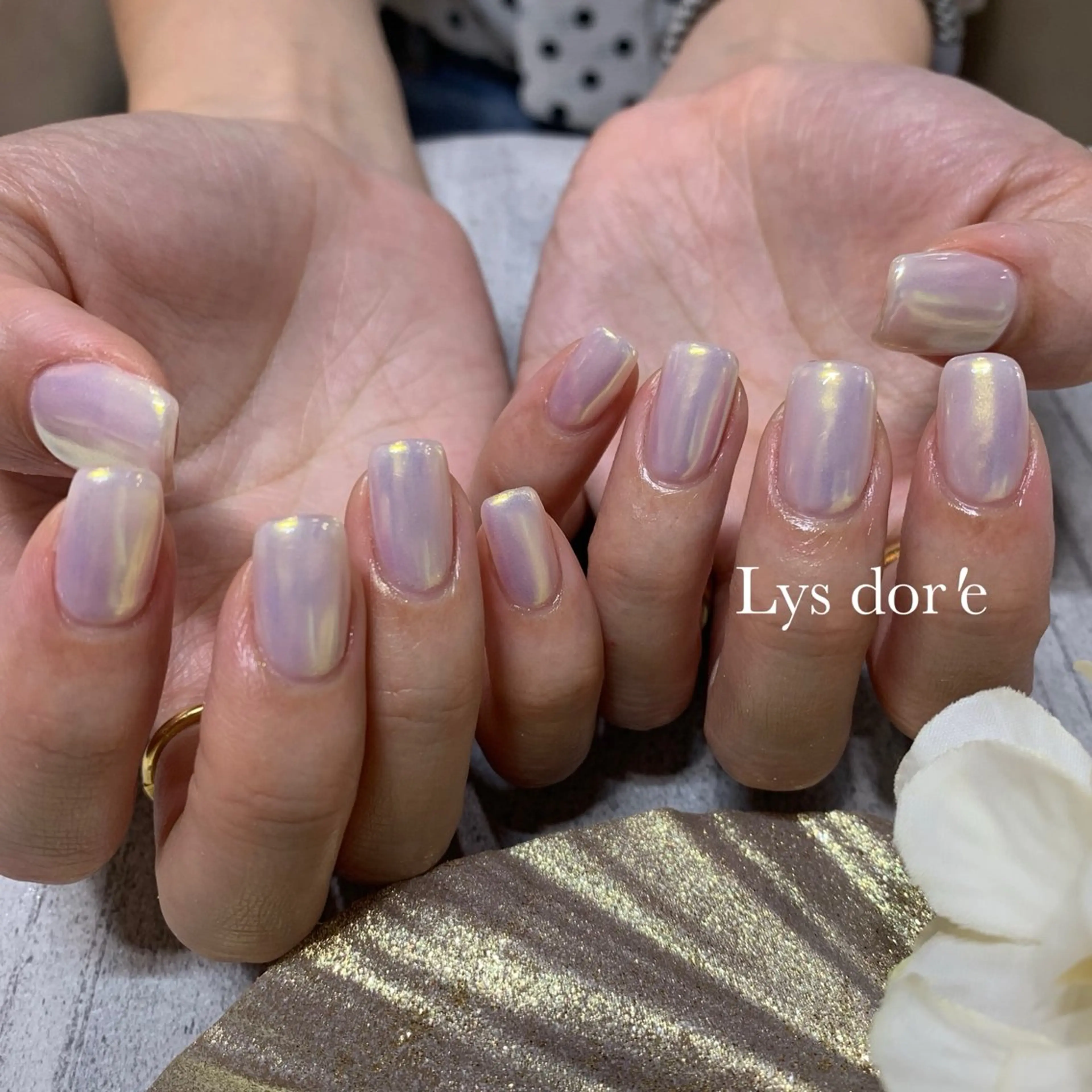 ご新規★平日限定★ミラーネイルorフラッシュラメ･ウォーターケア付き※初回現金のみの写真