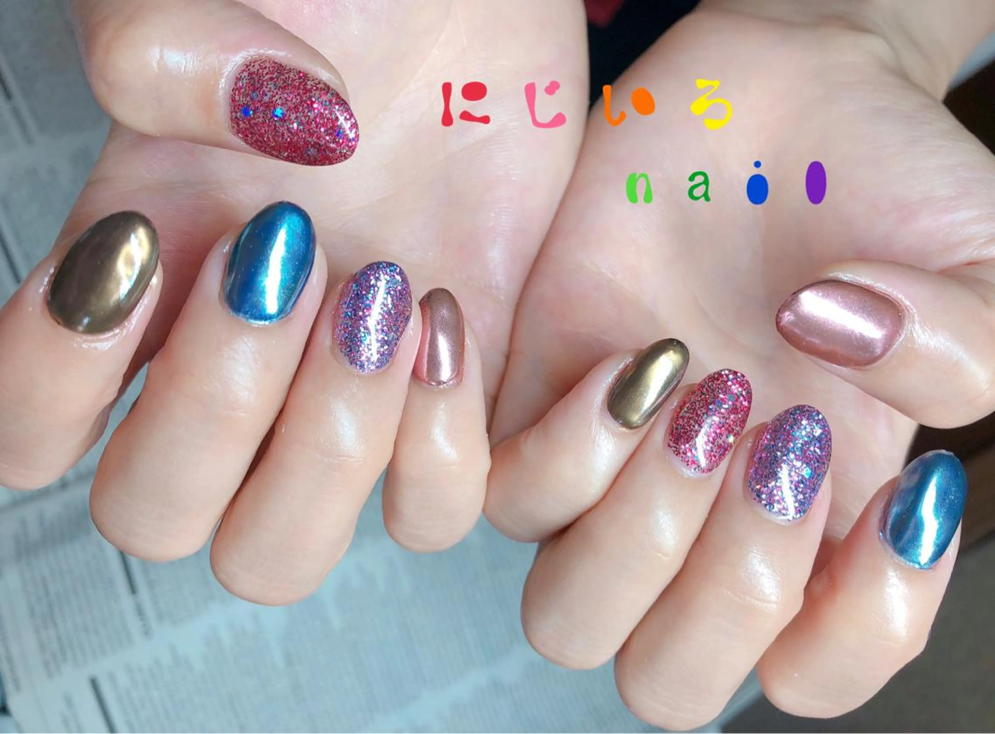 ネイル にじいろ nailのネイルデザイン