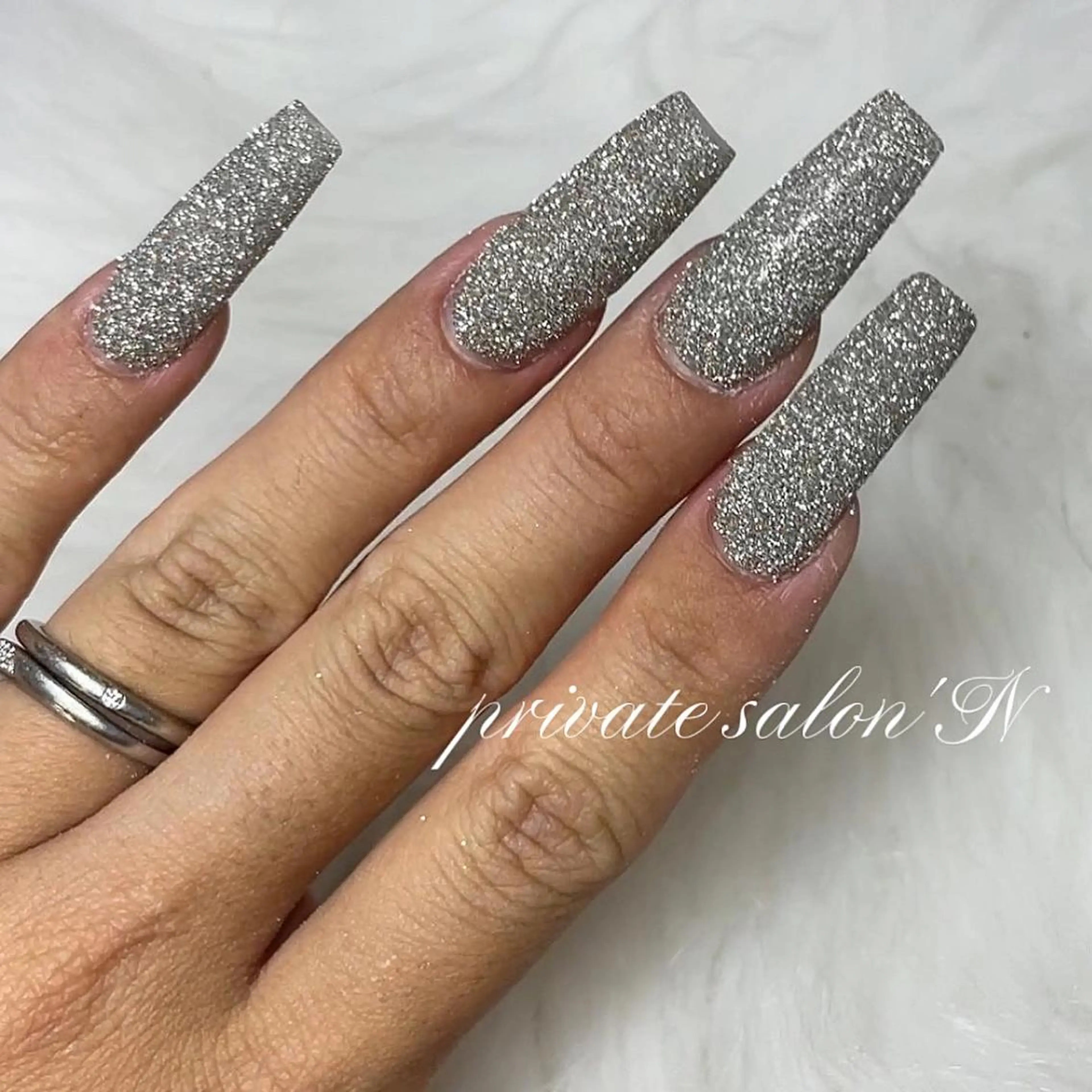 ネイル フラッシュネイル ラメ(グリッター) BINERVA nail salonのネイルデザイン