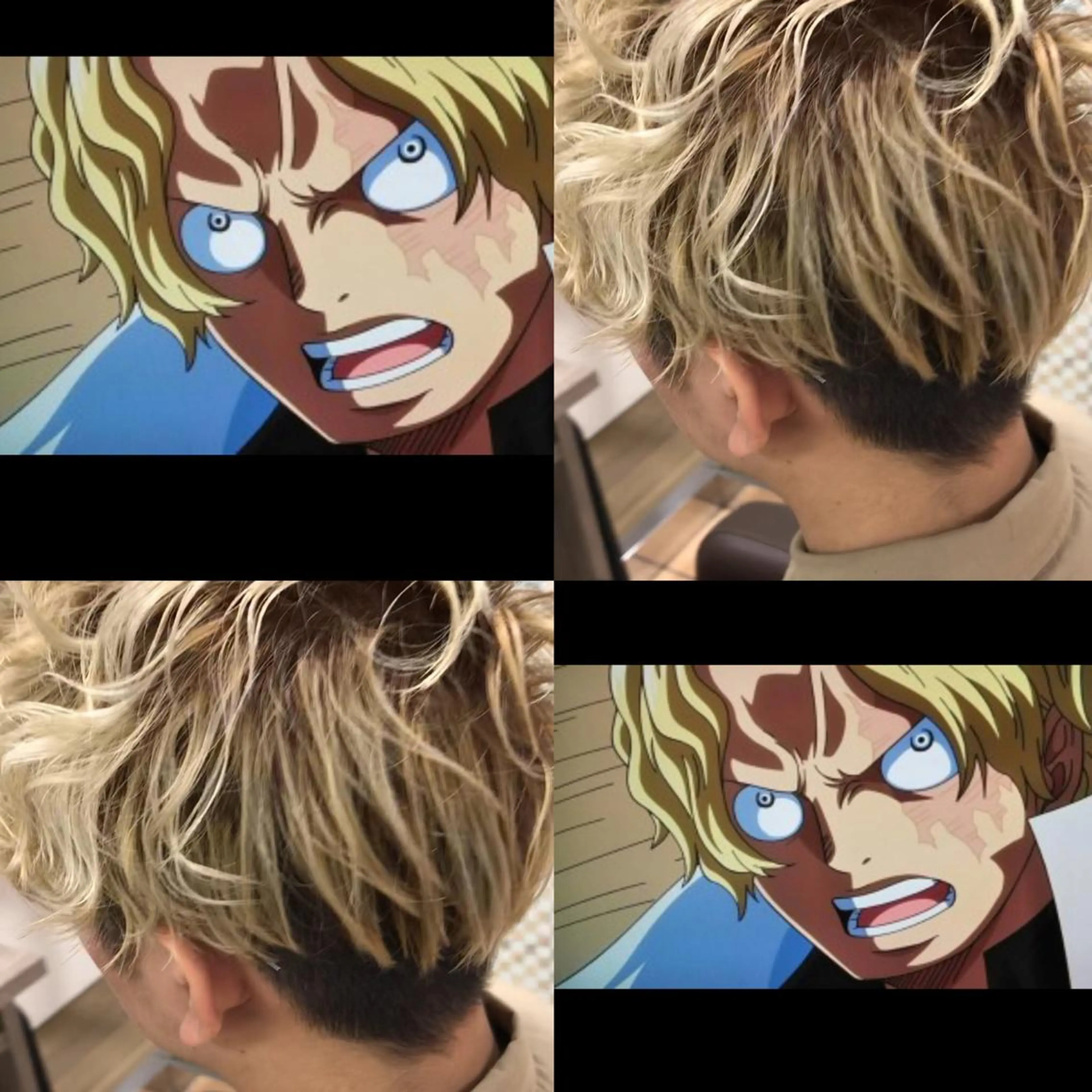 ショート メンズ メンズブリーチ お悩み解決美容師🩷 ♠️ベテランそめやのヘアスタイル