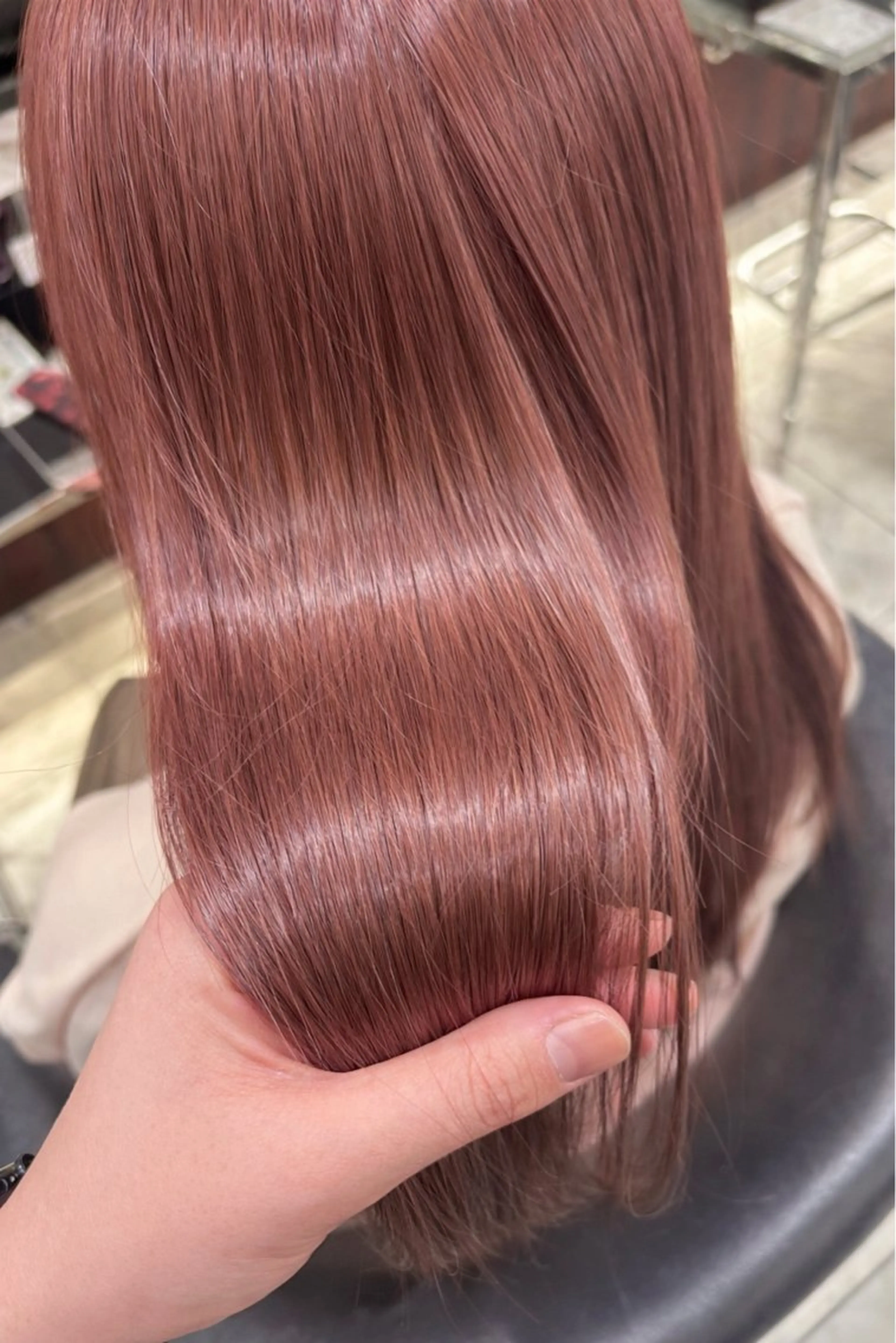 カラー ブラウンカラー ピンクカラー ヘアカラー トリートメント 銀座🌿ヘア アレンジ🌿さやかのヘアスタイル