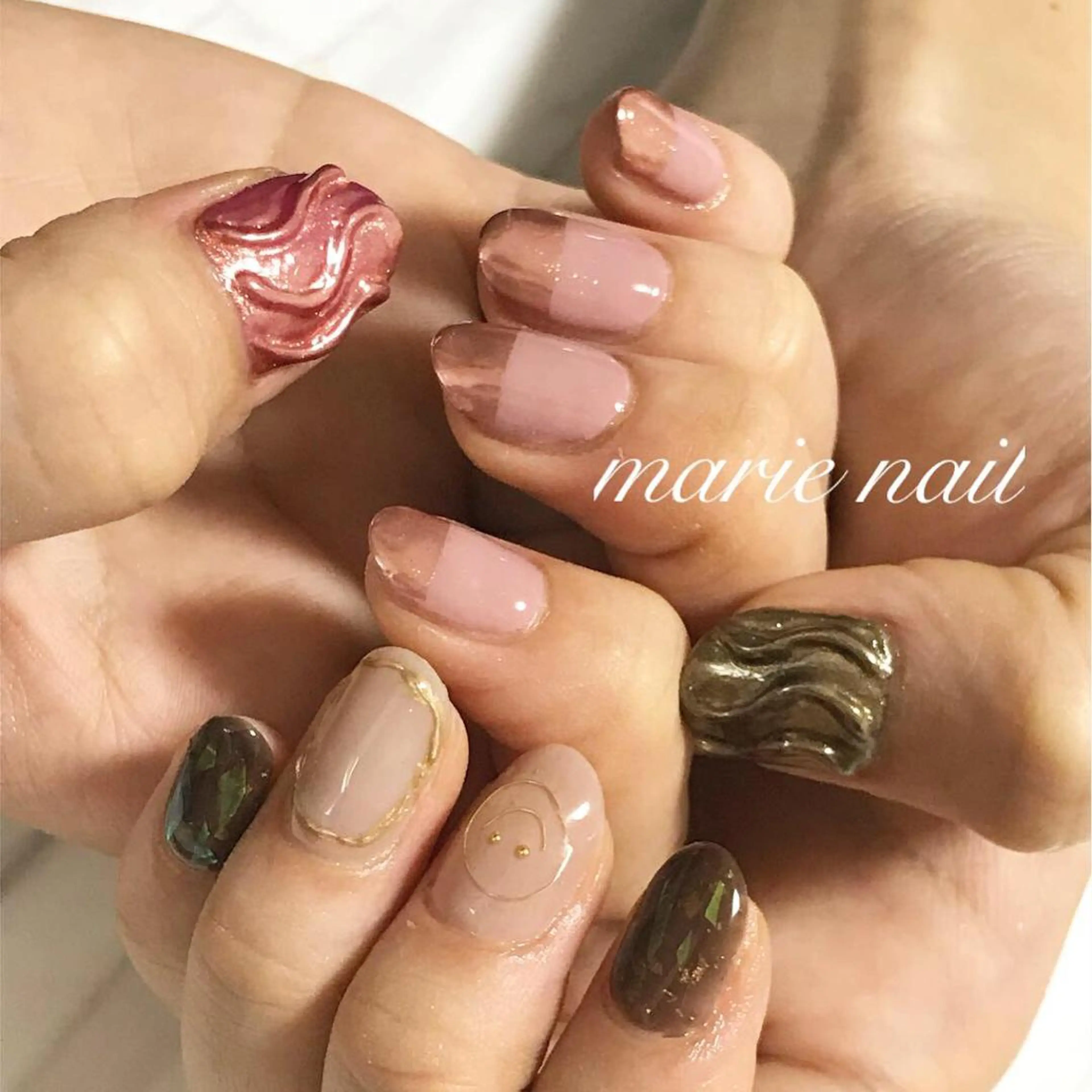 ネイル アートネイル marie nailのネイルデザイン