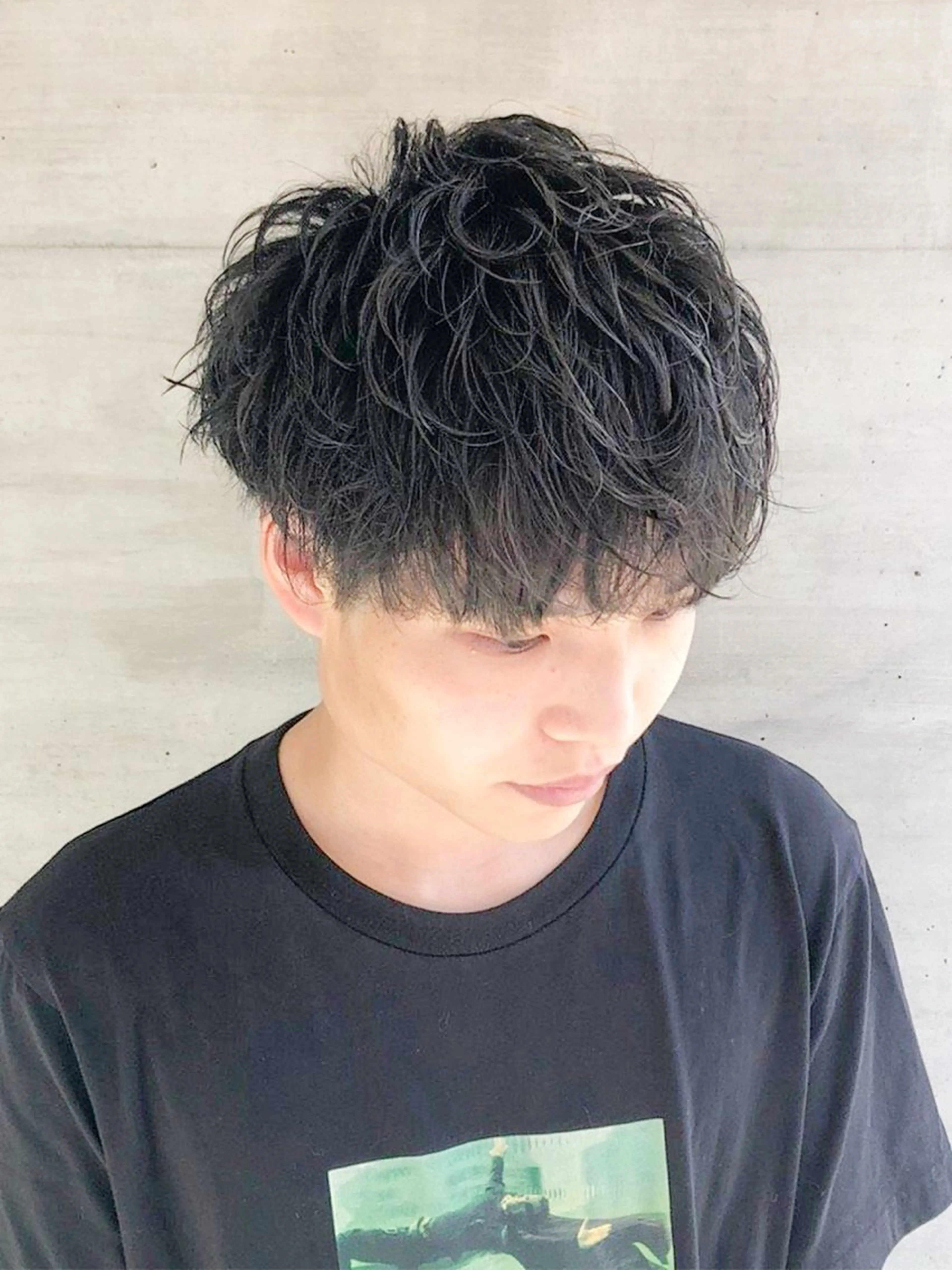 ショート パーマ modshair ヒロのヘアスタイル
