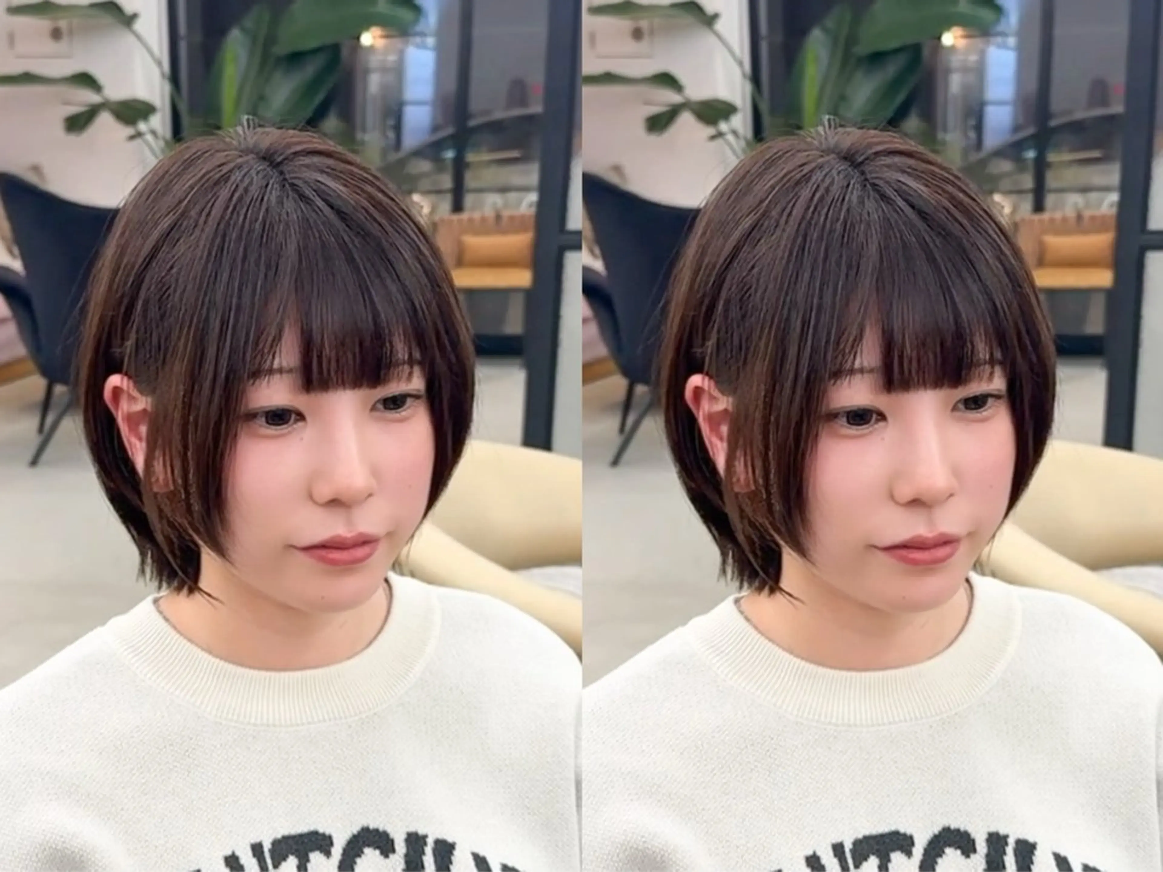 ショート ボブ/ショート/ チヨノのヘアスタイル