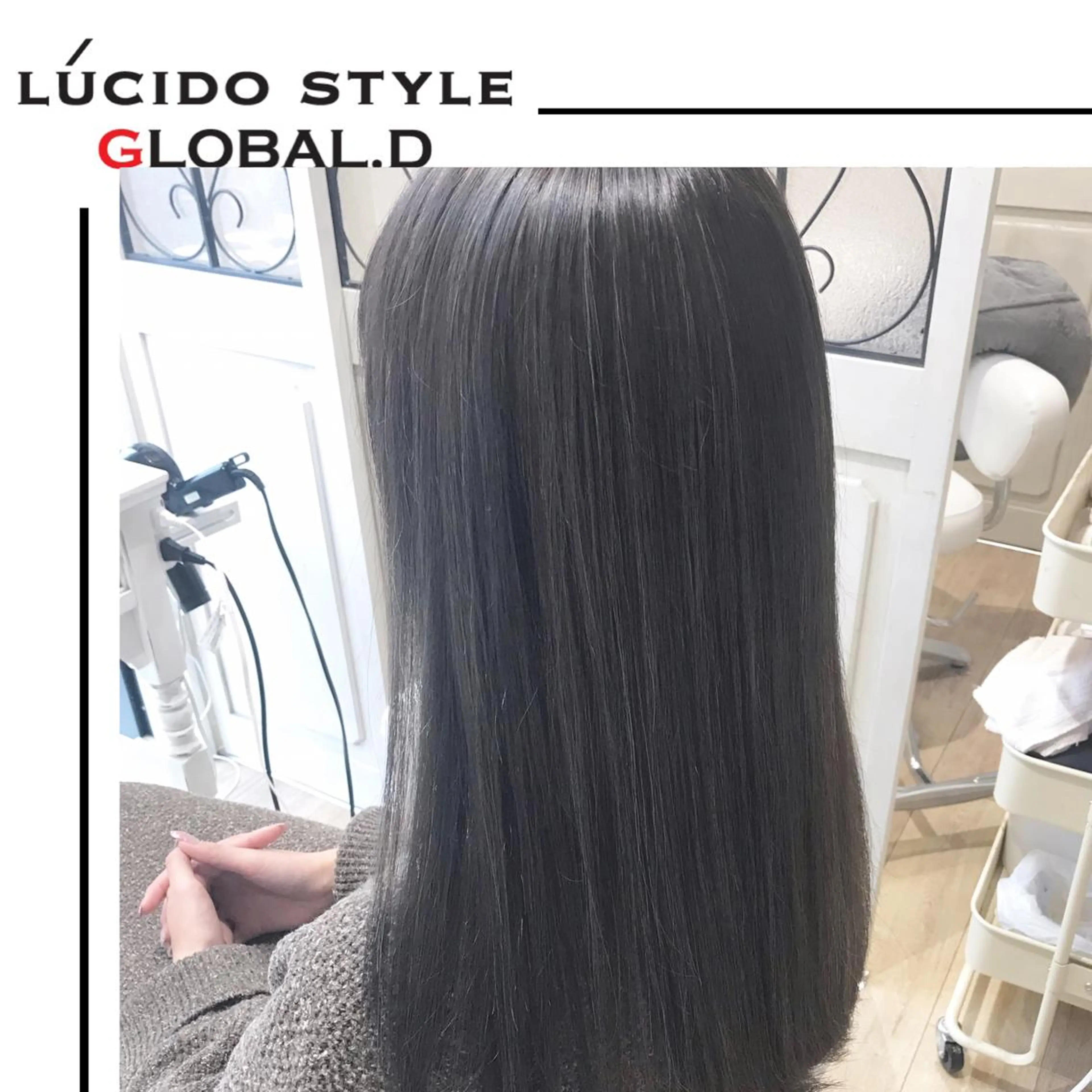 セミロング カラー 🥛洒落髪小顔cut なら龍崎🥛のヘアスタイル
