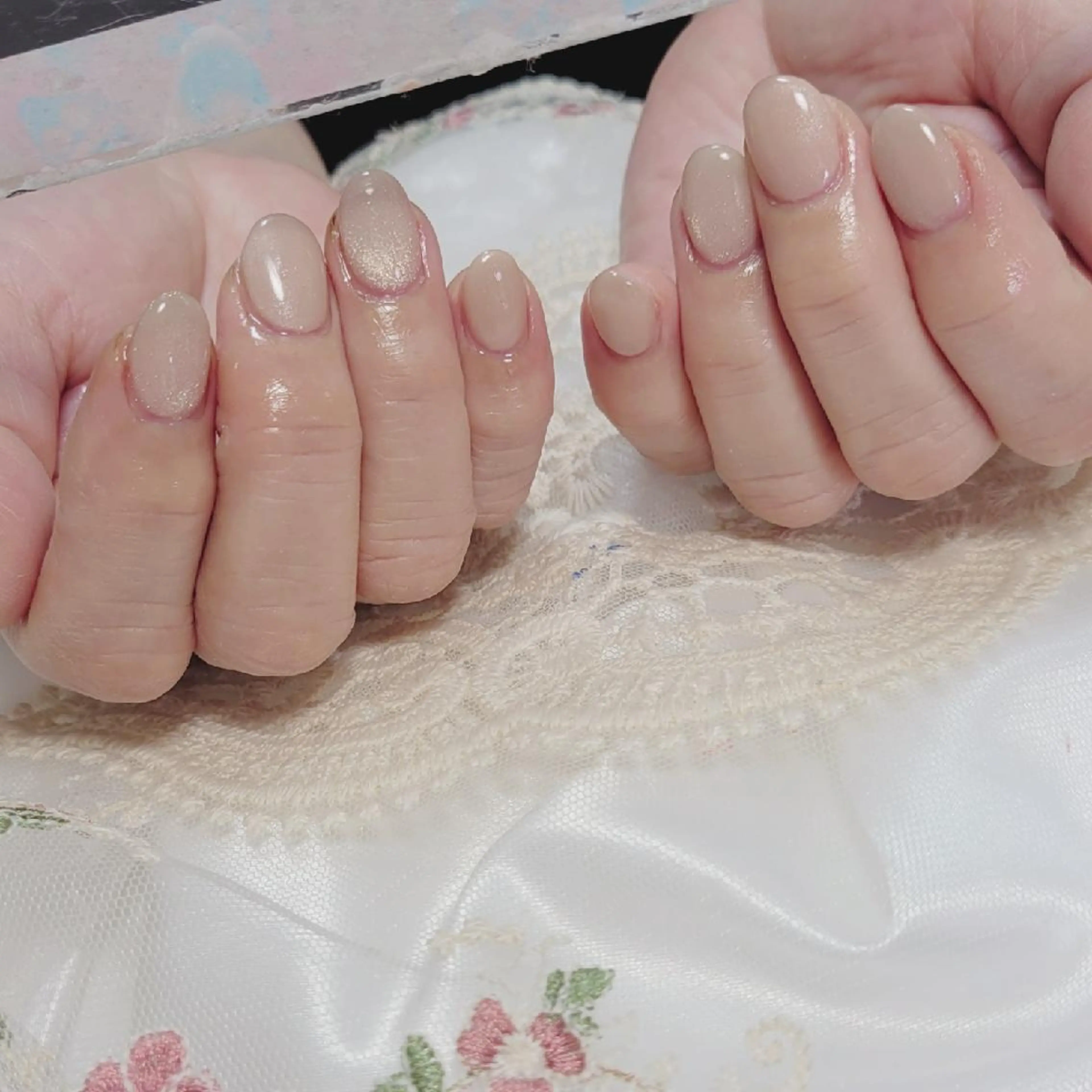 ネイル アートネイル マグネットネイル ハンドネイル ネイルサロンほっこり kanaのネイルデザイン