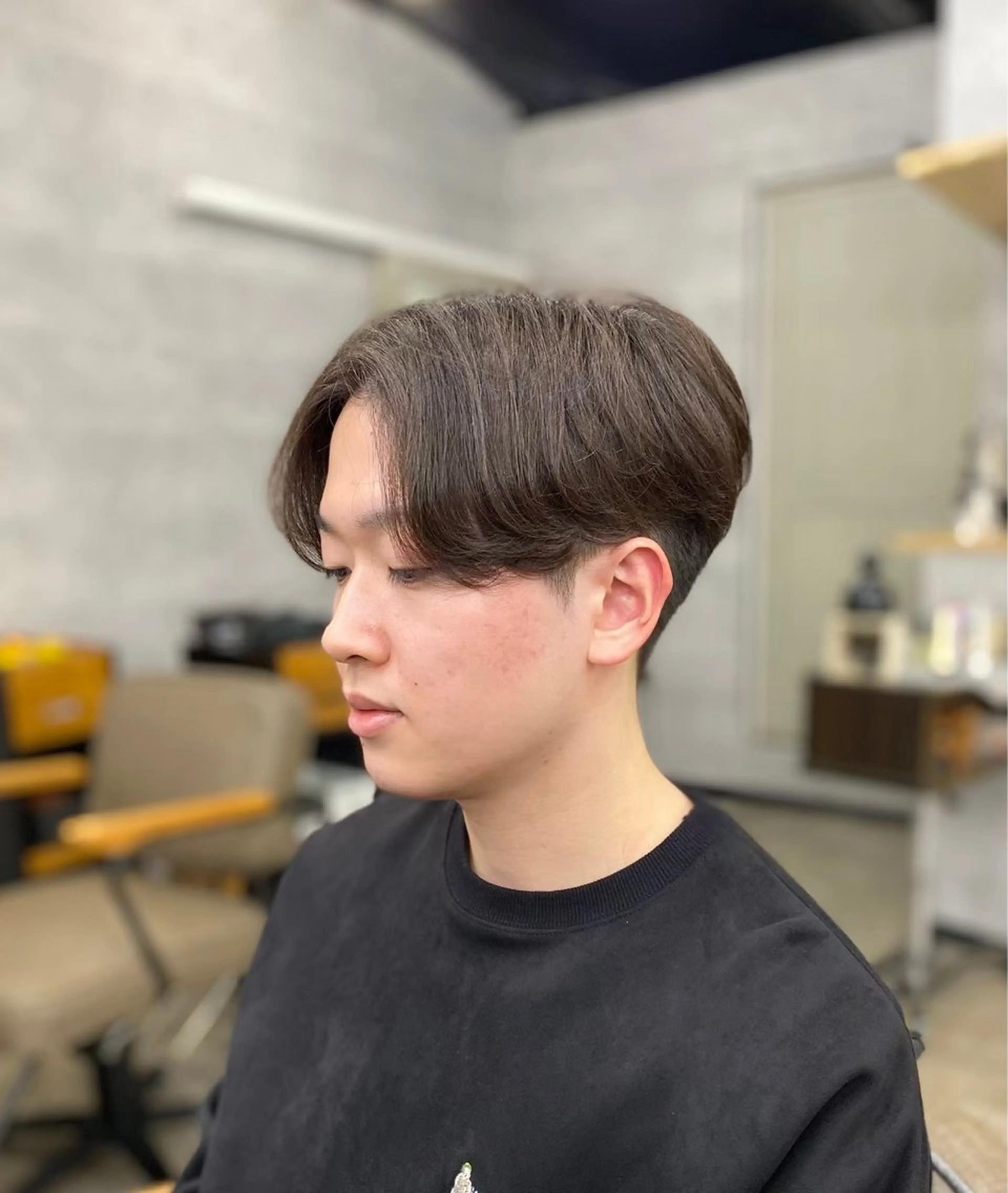 メンズ マッシュ 💚メンズカット💚 無料のヘアスタイル