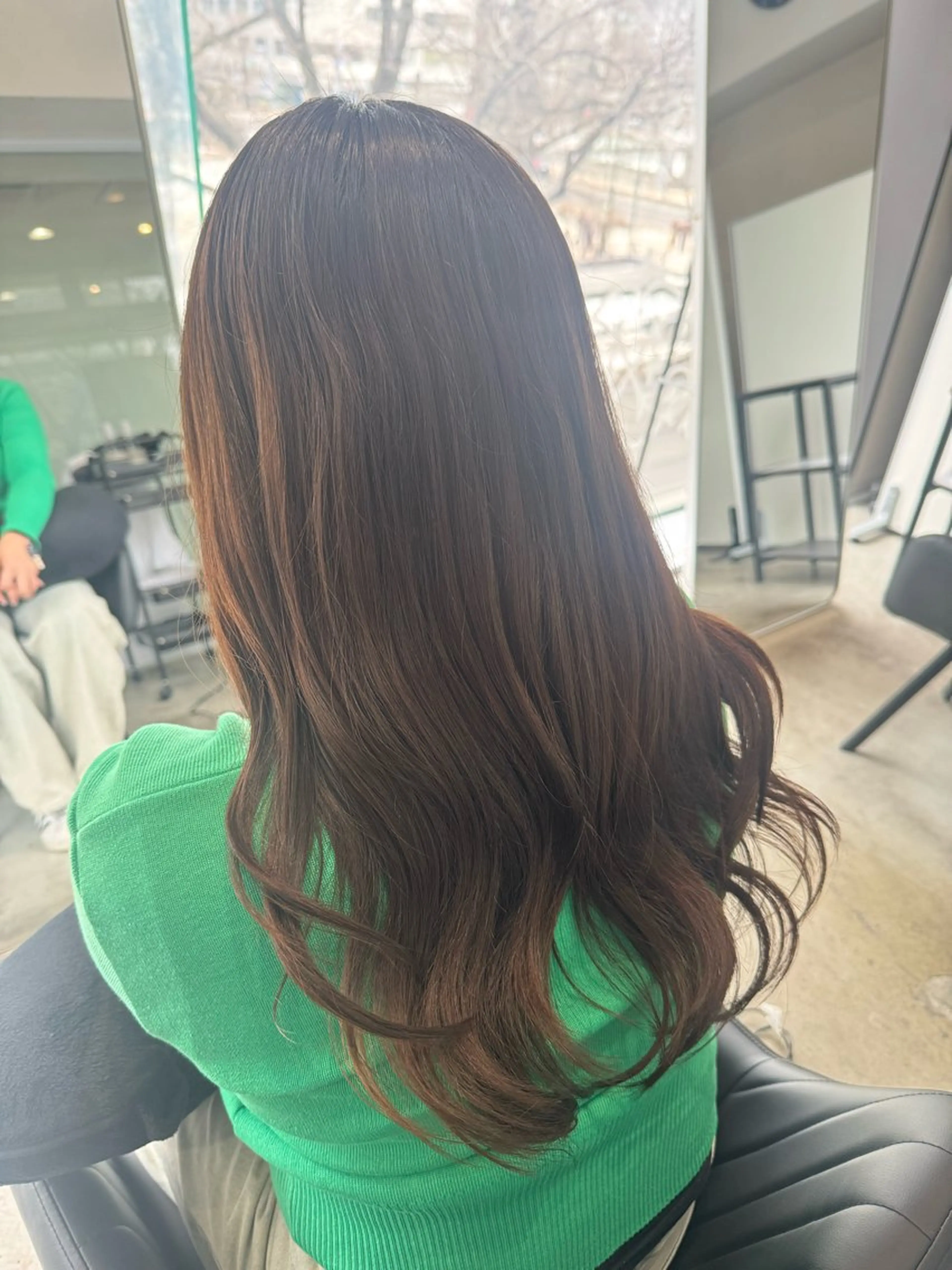 ロング カット 髪質改善✨️柴田 妃菜🧸のヘアスタイル