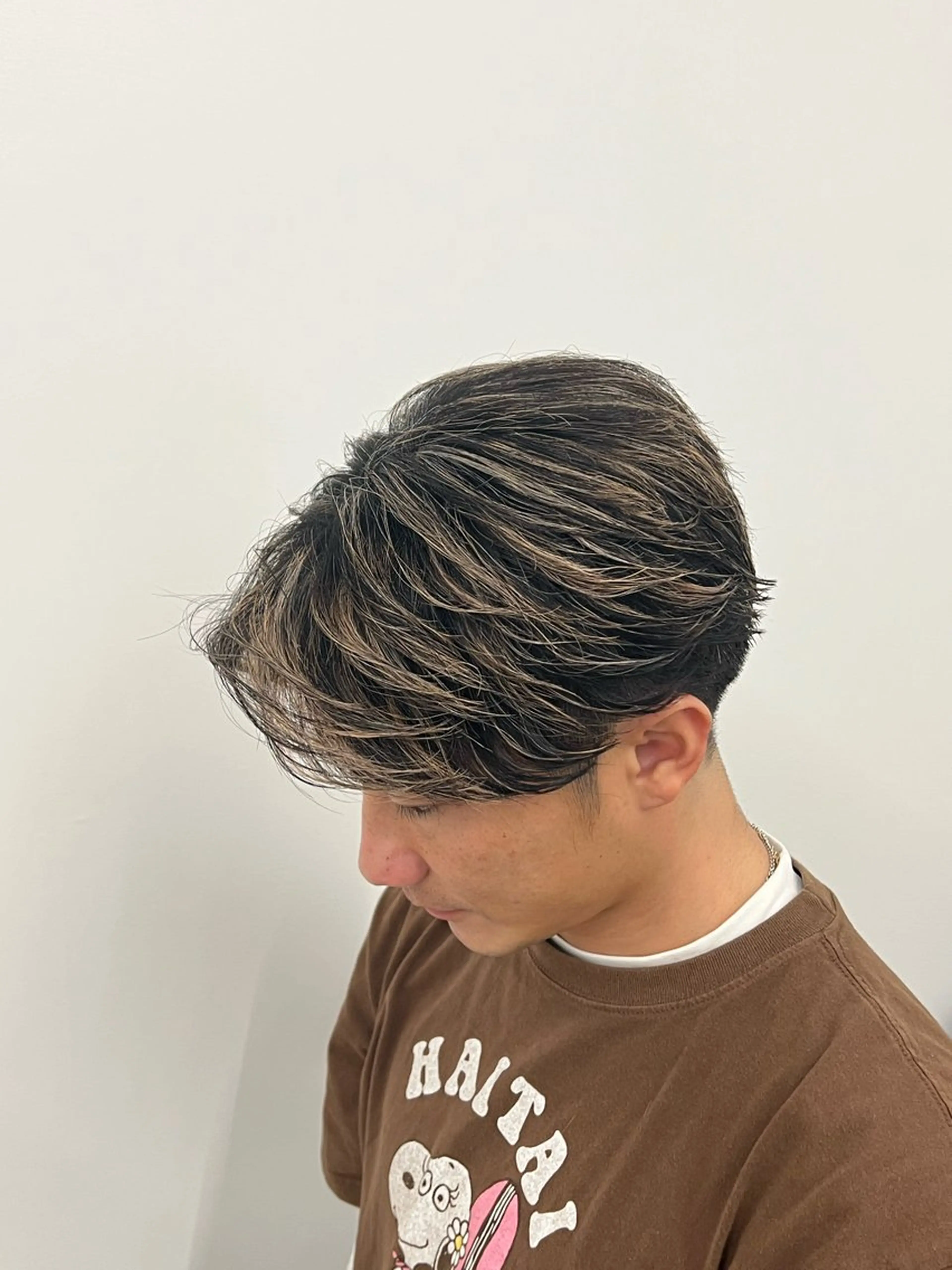 ✂︎メンズカット+メッシュハイライト✂︎の写真