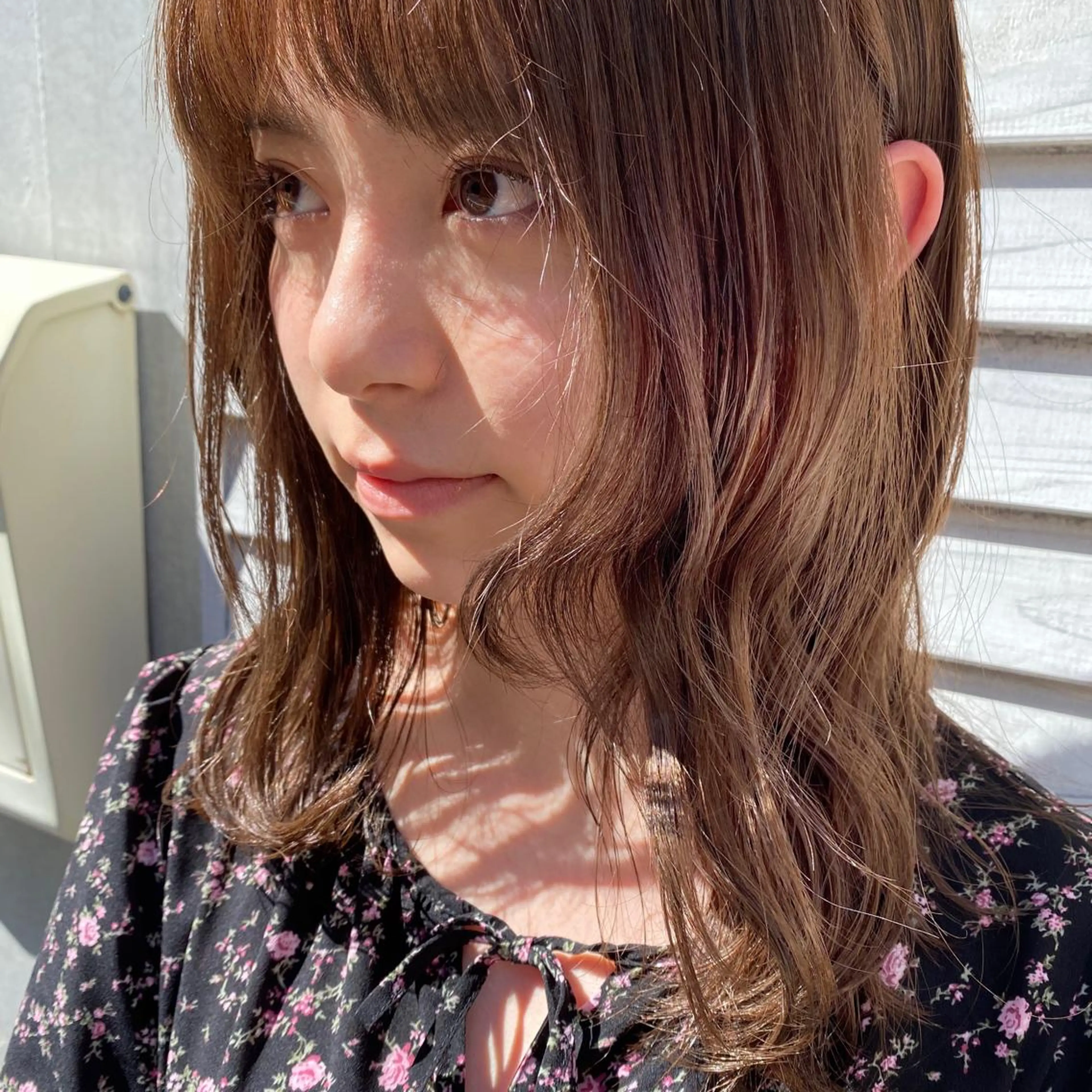 ミディアム カラー 🪭risa 暖色/レイヤー🪭のヘアスタイル