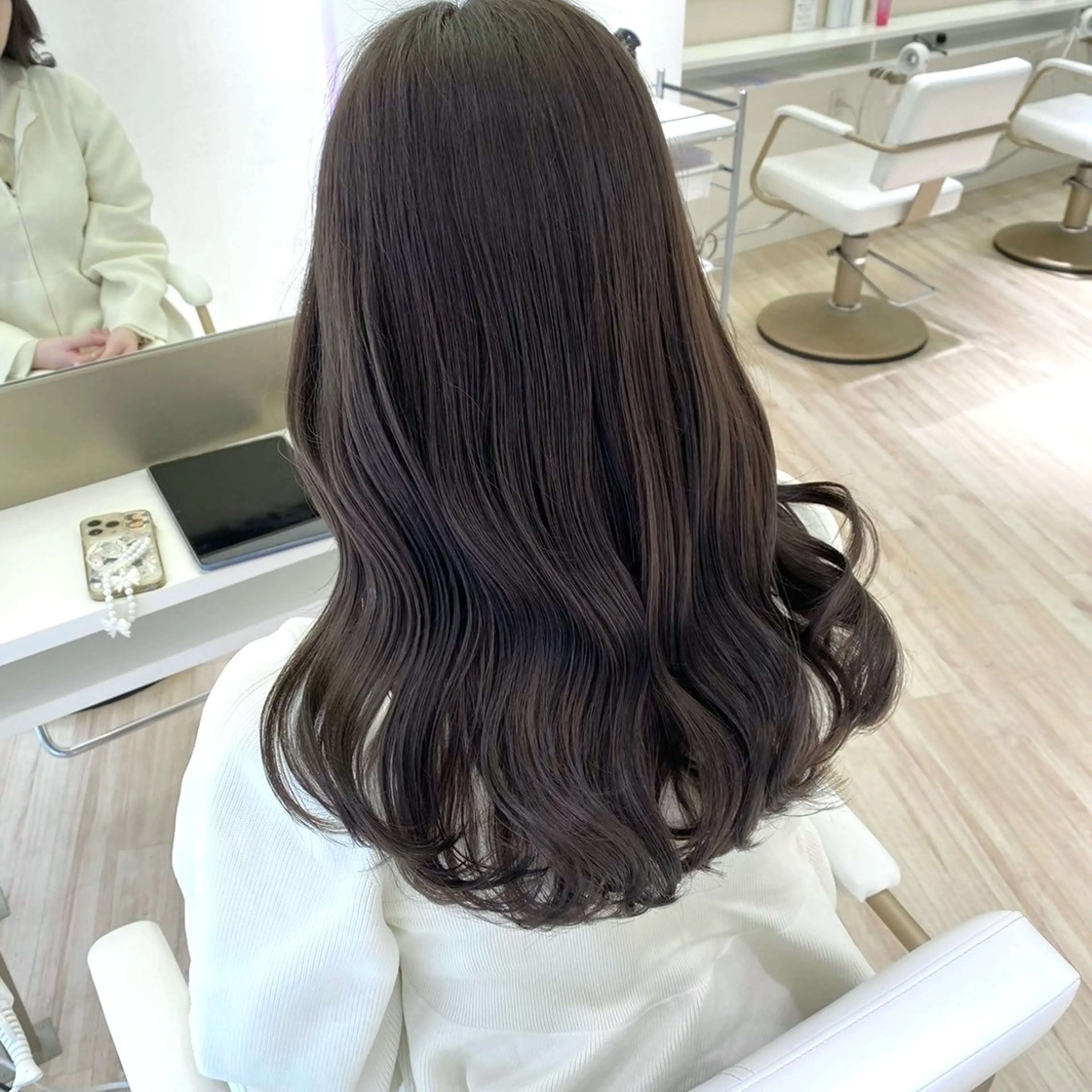 ロング カラー ParveMix 🪽鳥取彩花のヘアスタイル