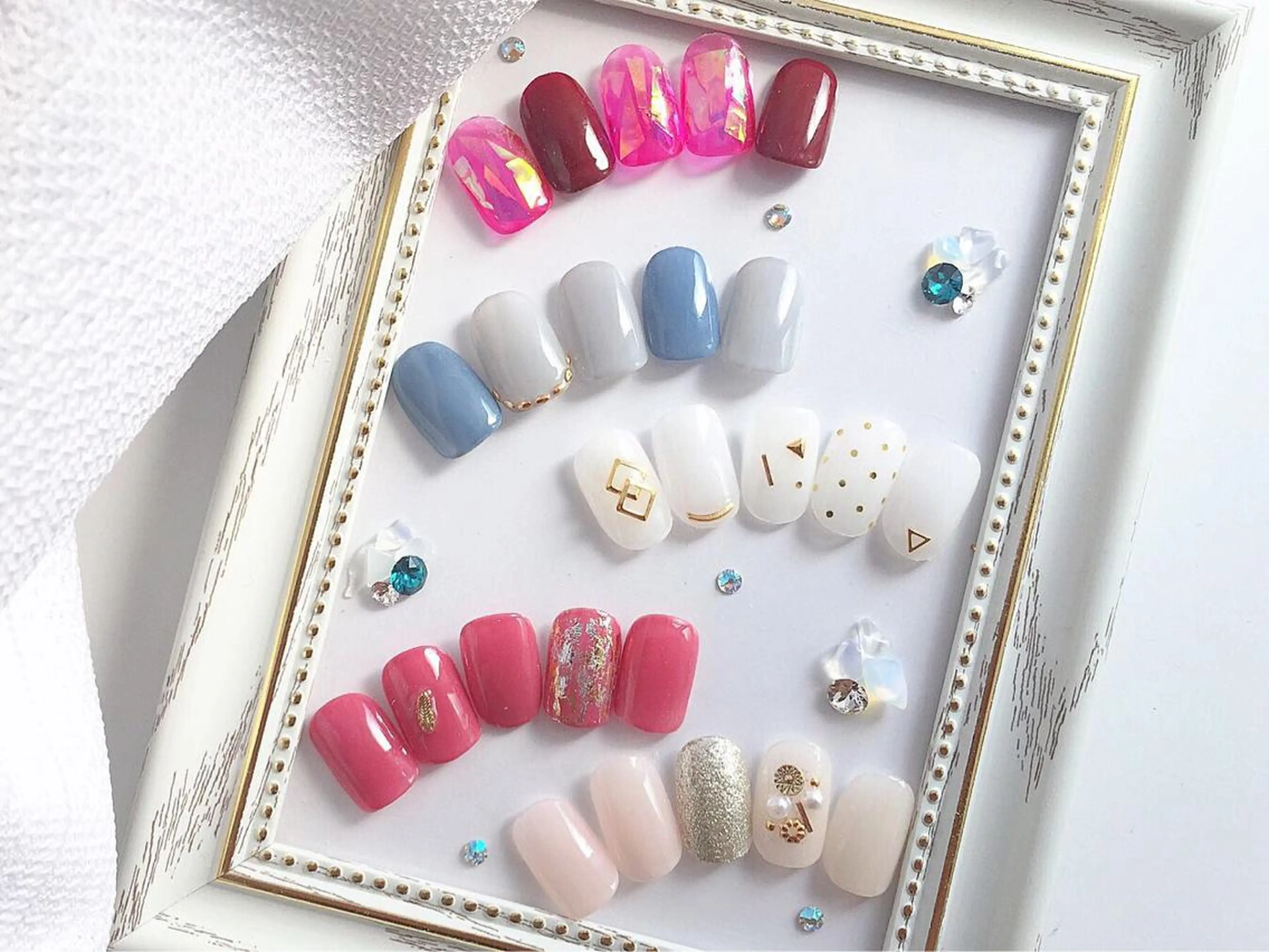 ネイル Viseo《6週間 長持ちパラジェル》のネイルデザイン