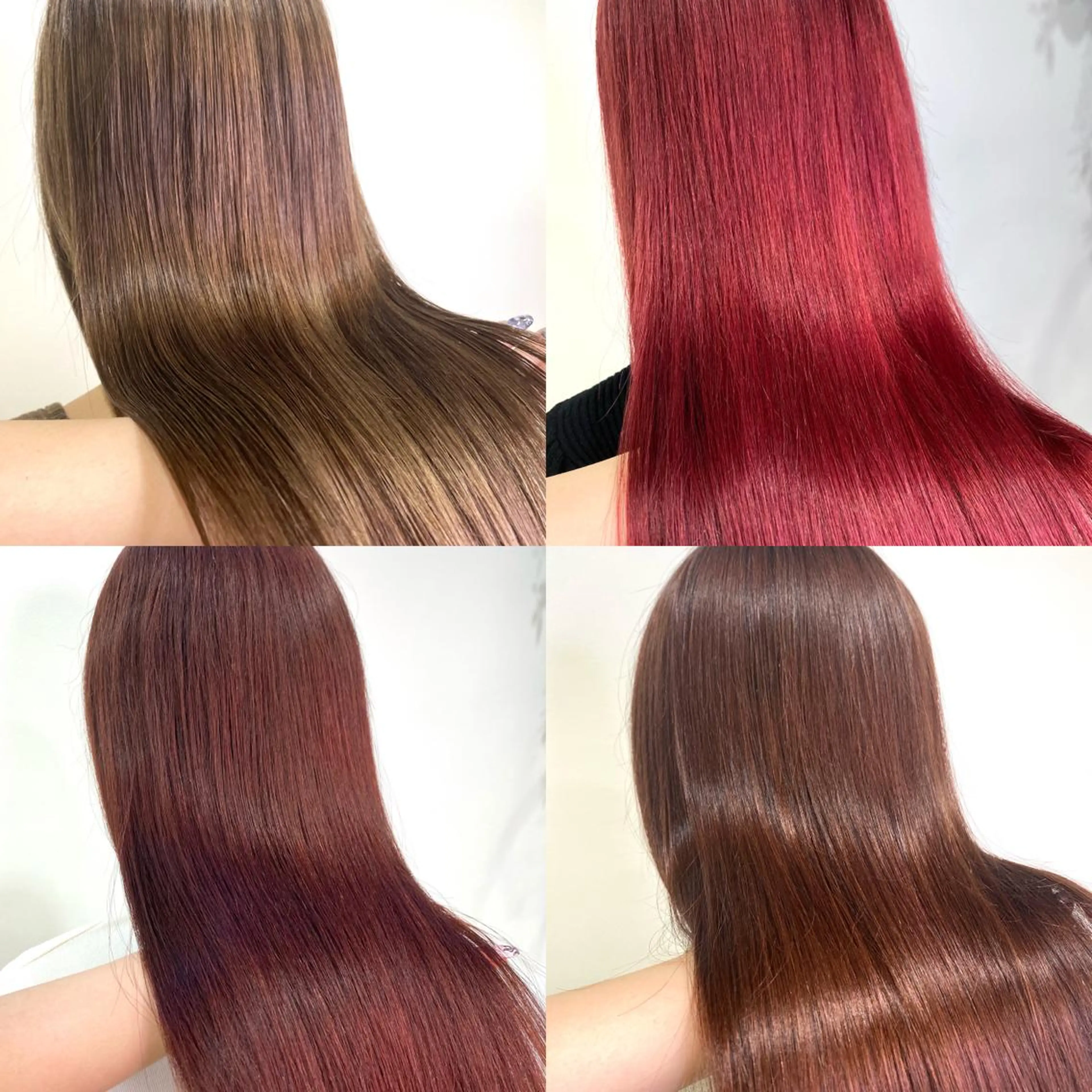 セミロング カラー ヘアアレンジ TSUNA 🌙 Lim 五反田のマツエク・マツパデザイン