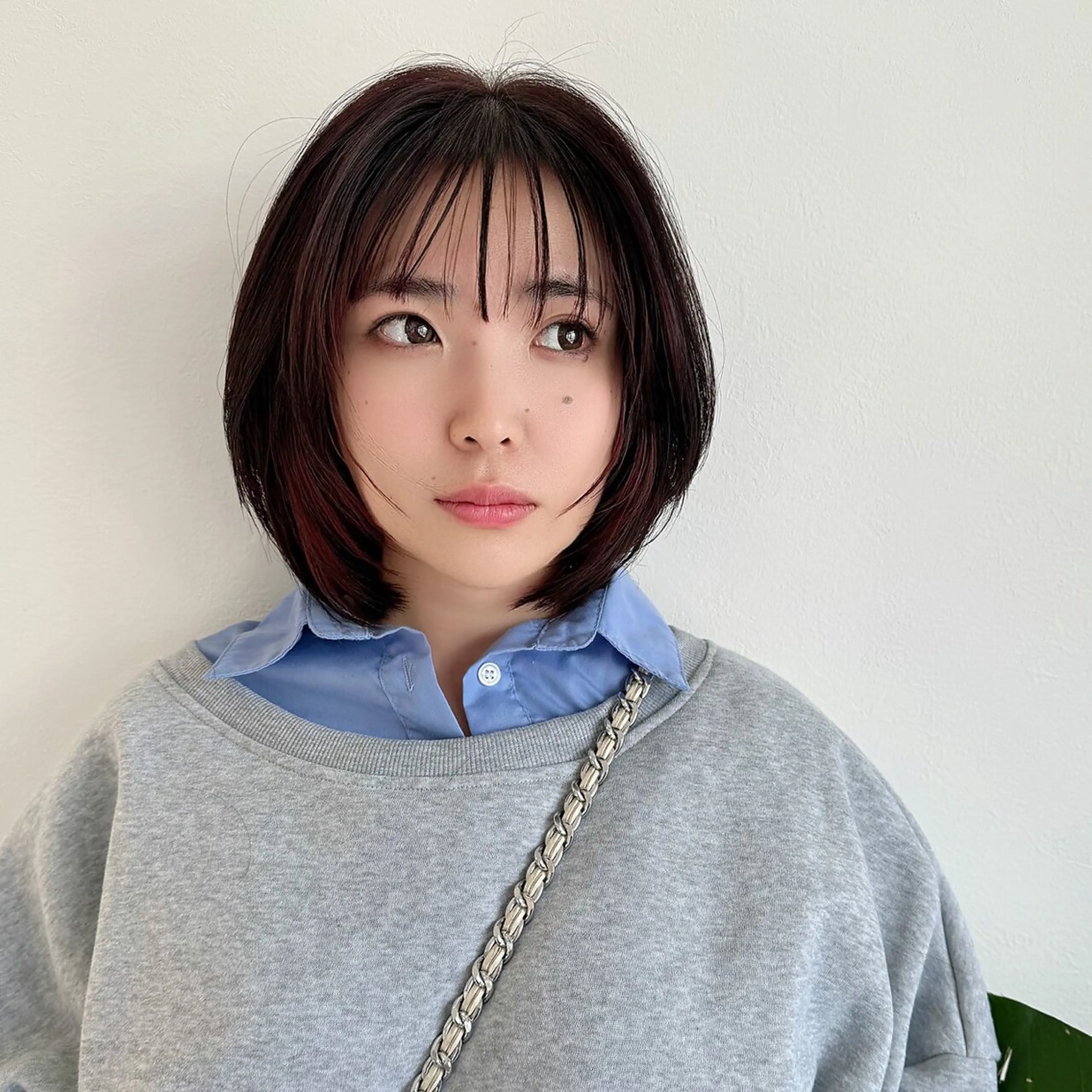 ショート カラー RIENS xreaのヘアスタイル