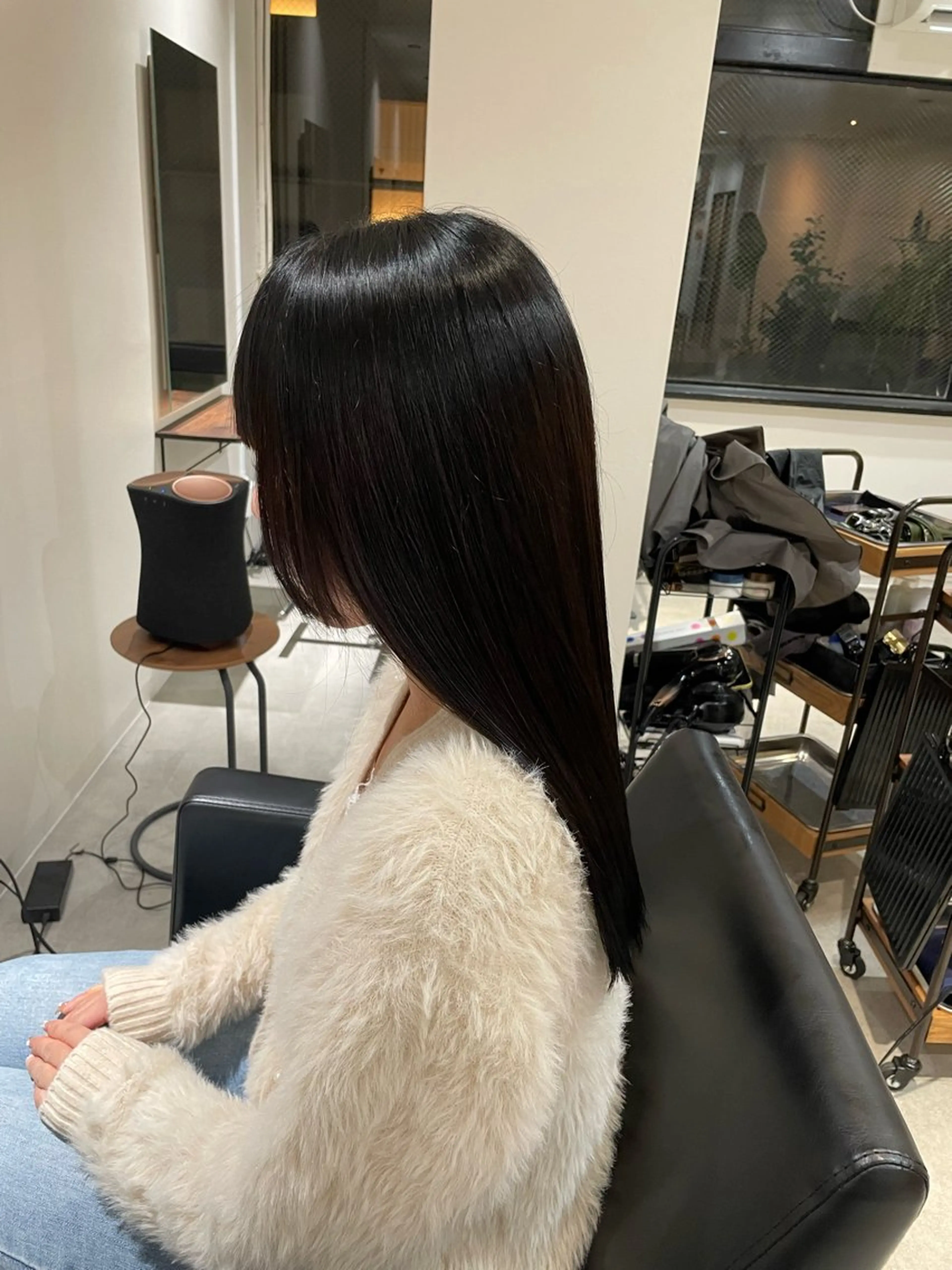 セミロング カット ヘアカラー トリートメント KYOSUKE ⭐︎KINI⭐︎のヘアスタイル