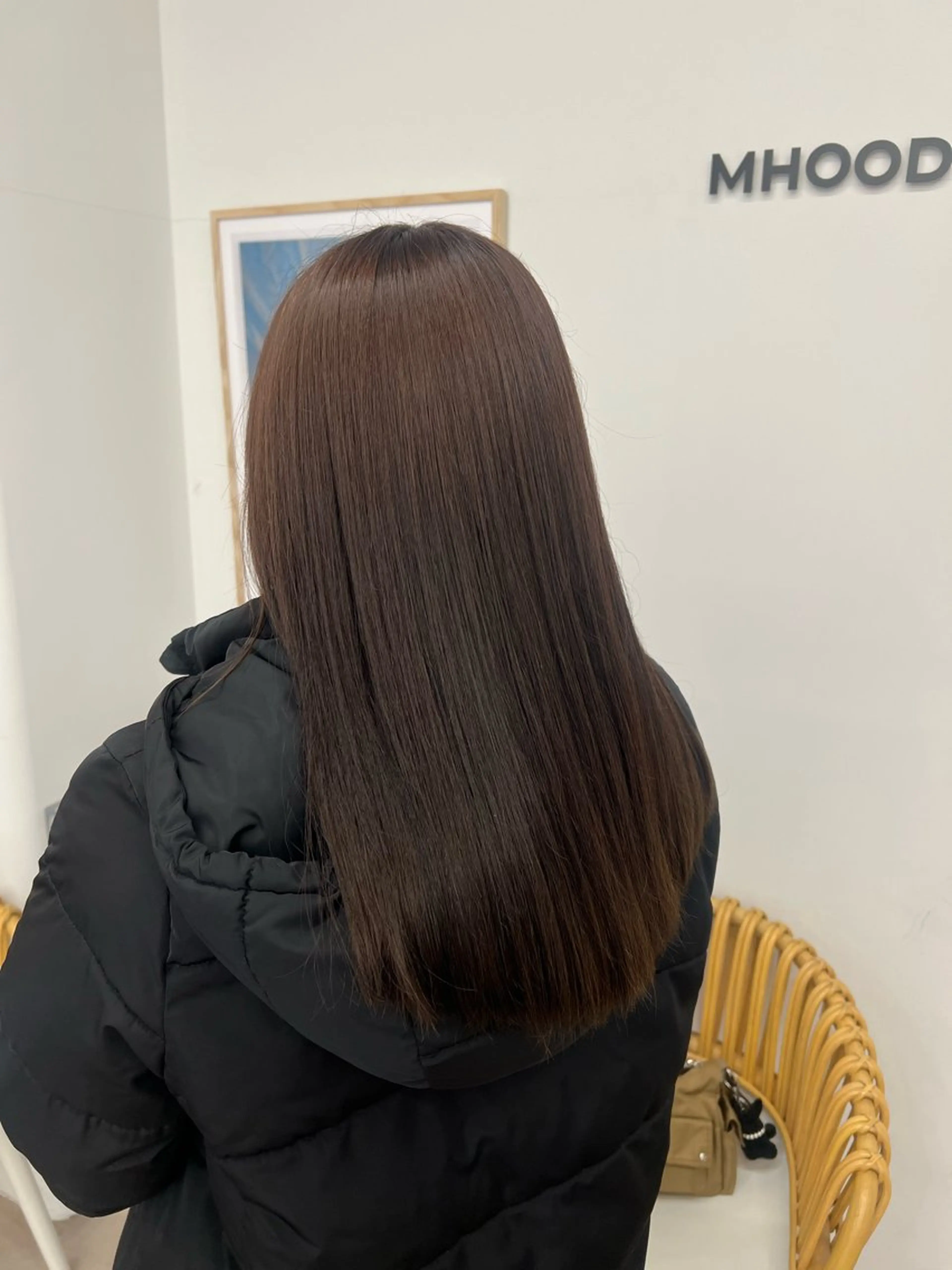 セミロング ヘアカラー アレンジ/ブラウン カラー HARU🕯のヘアスタイル