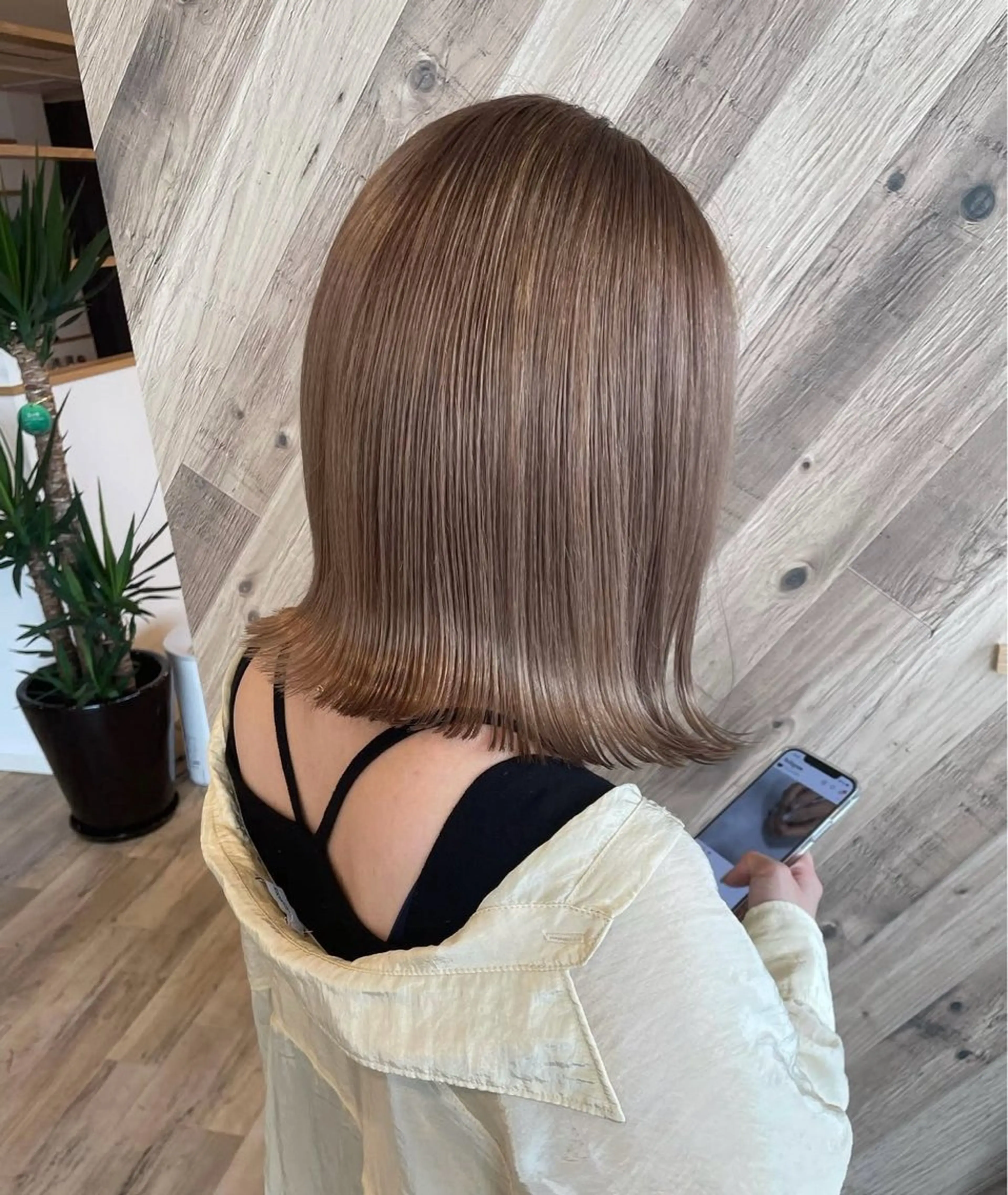 ブリーチありダブルカラー+2stepトリートメント🩷の写真