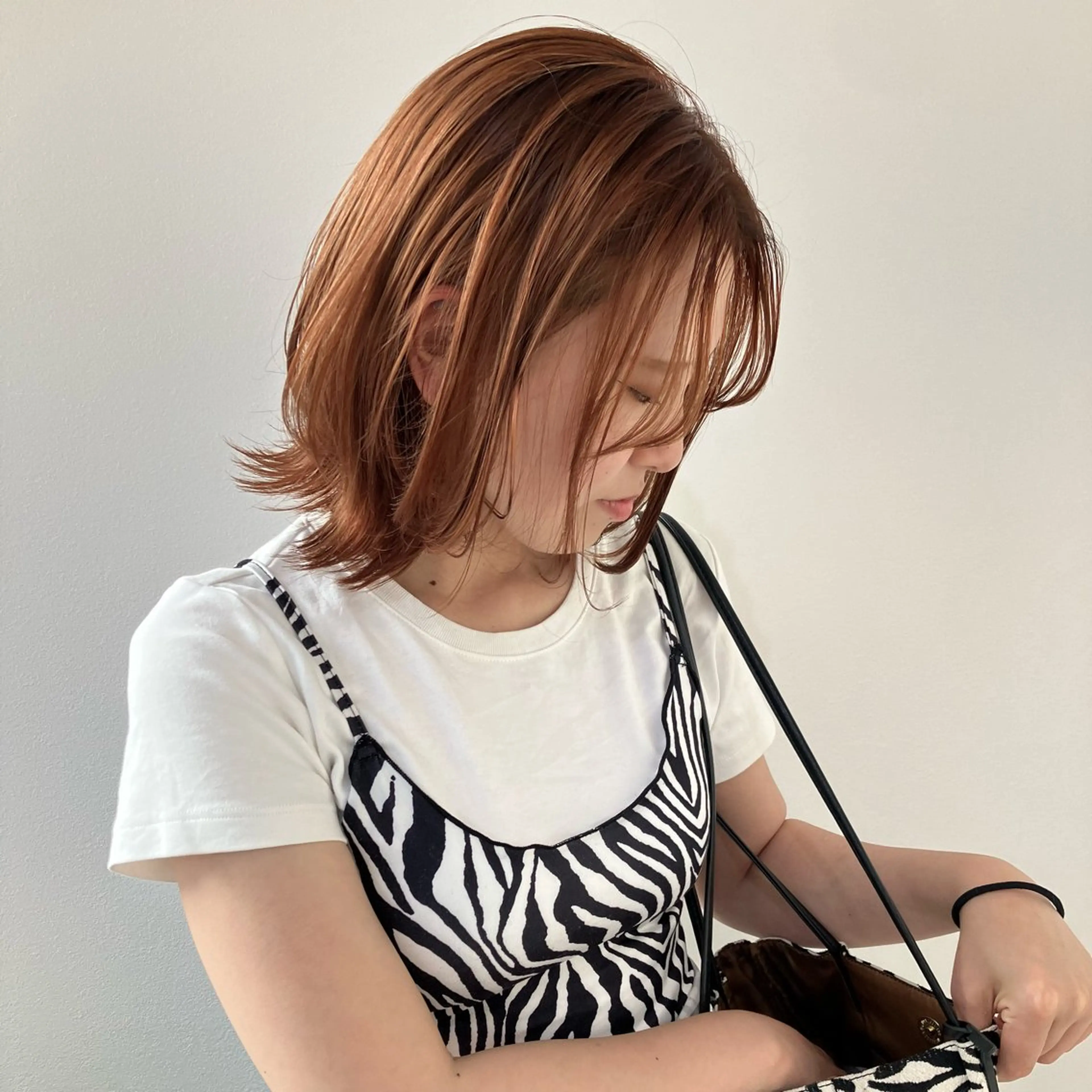 ミディアム カラー BEL所属・メイ ☪️のヘアスタイル