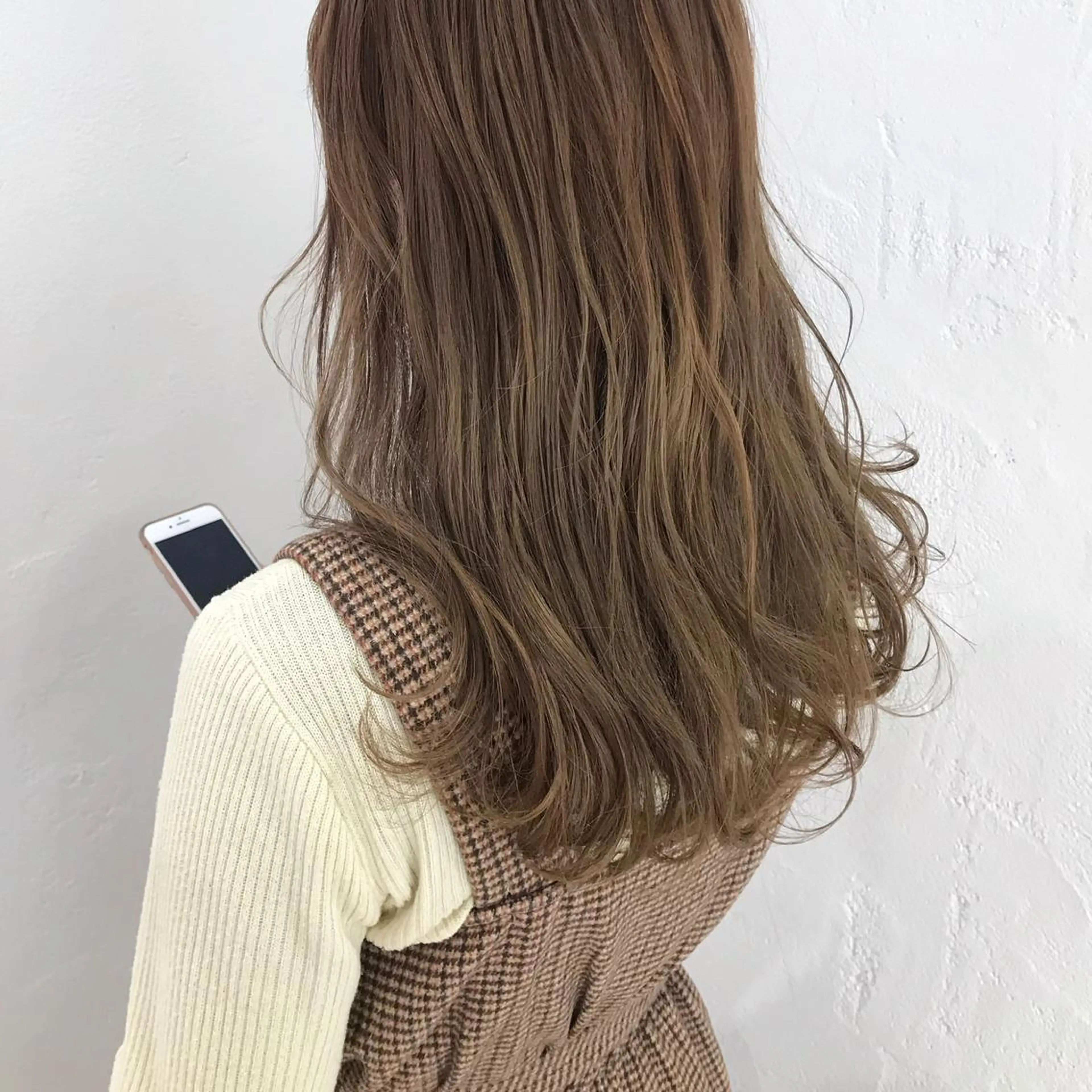 セミロング カラー ヘアアレンジ 🫧透明感カラー/ ボブ/小笠原汐海🪽のヘアスタイル