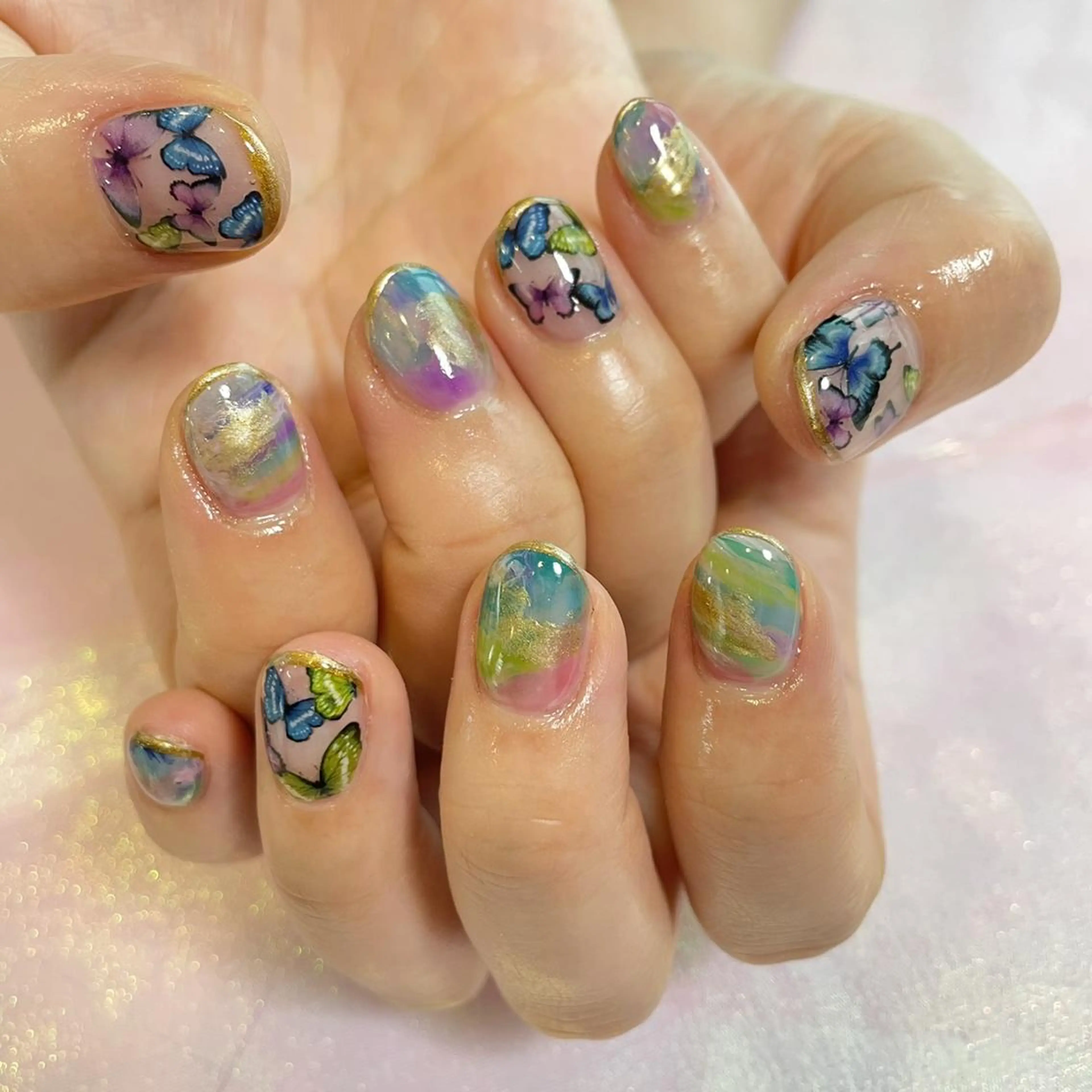 ネイル 韓国ネイル Menail 心斎橋 本店☆南船場移転☆のネイルデザイン