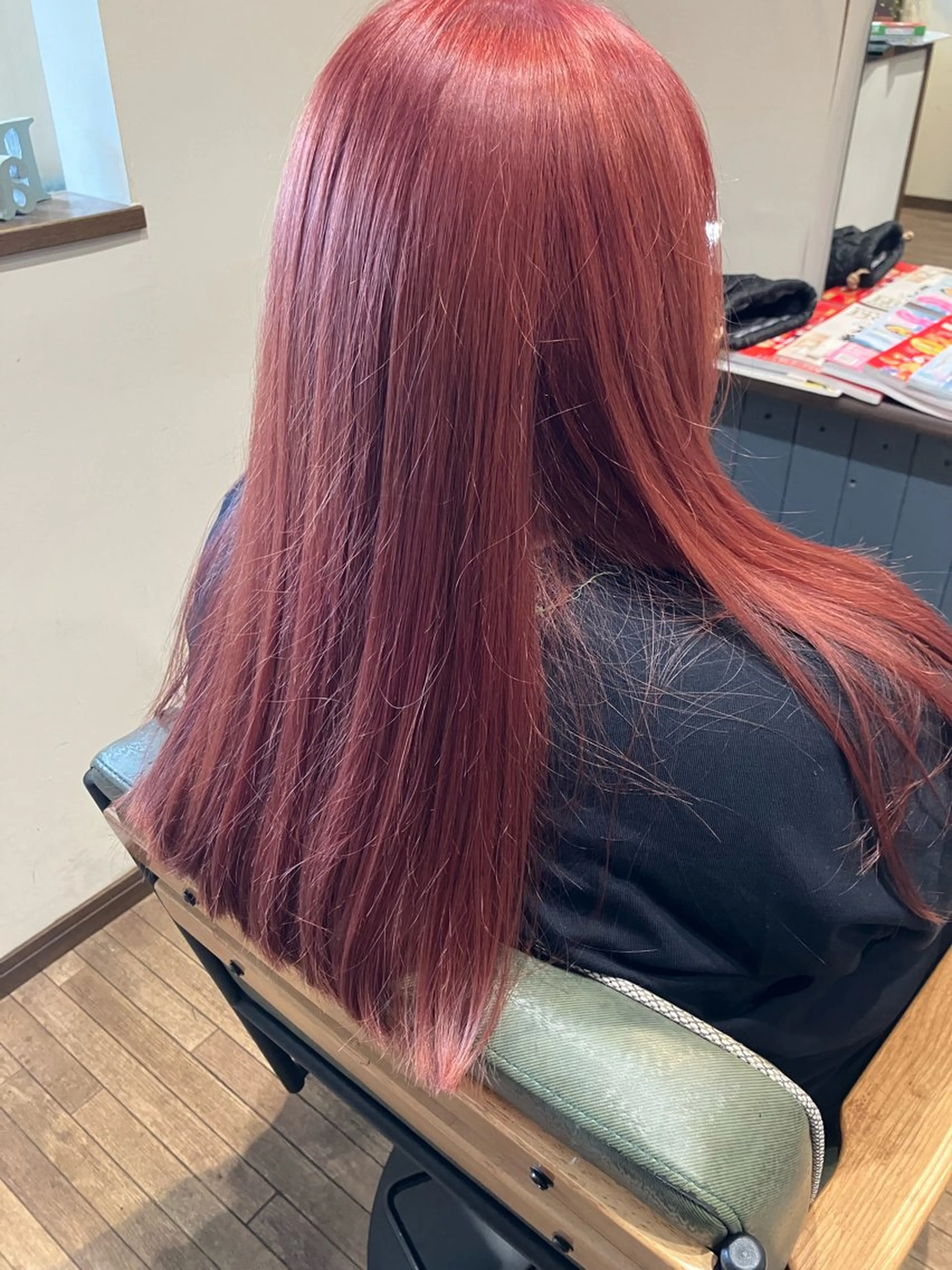 ロング カラー カット ヘアカラー トリートメント Ray hair 春日部のヘアスタイル