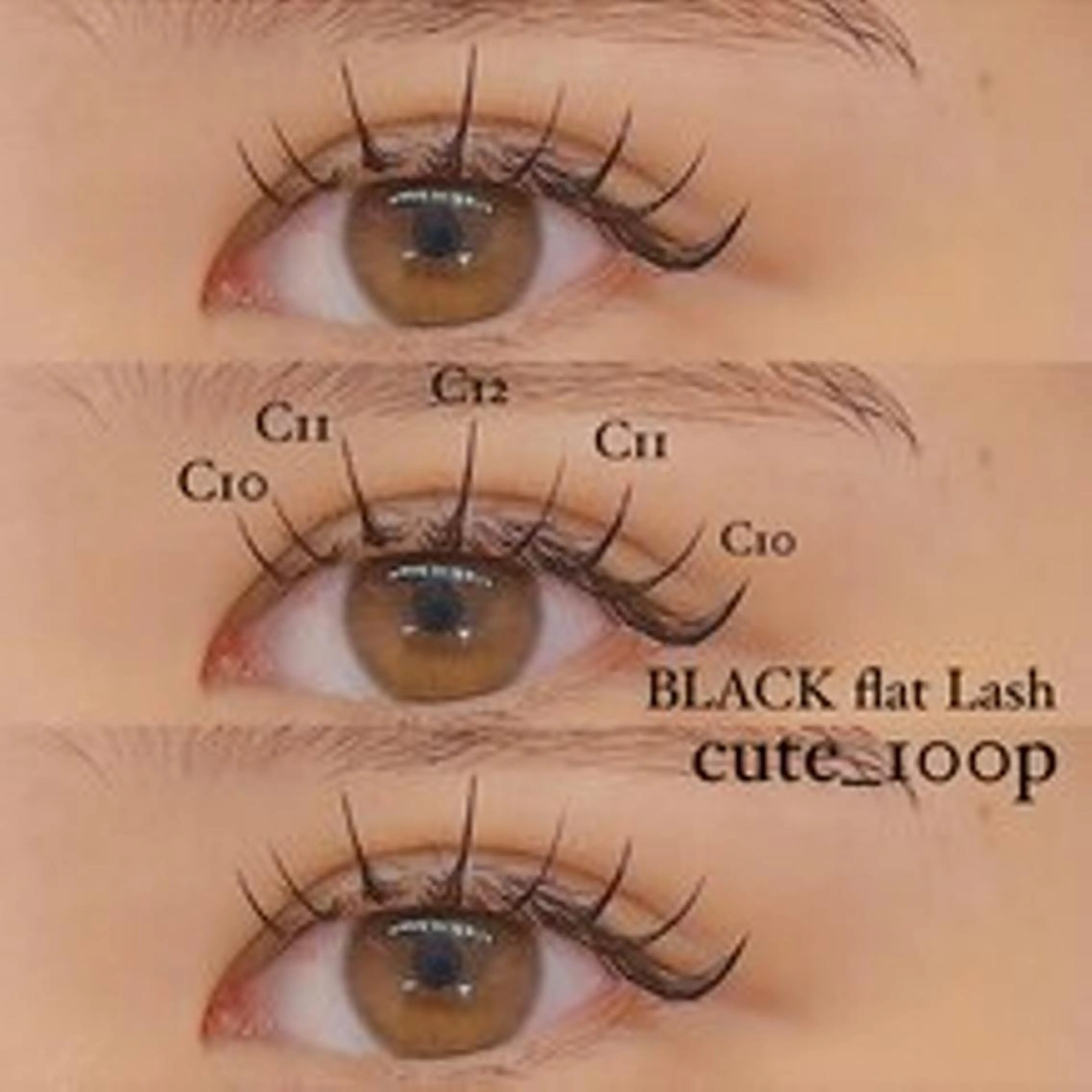 マツエク・マツパ マツエク 大阪福島アイサロン SeneLのマツエク・マツパデザイン