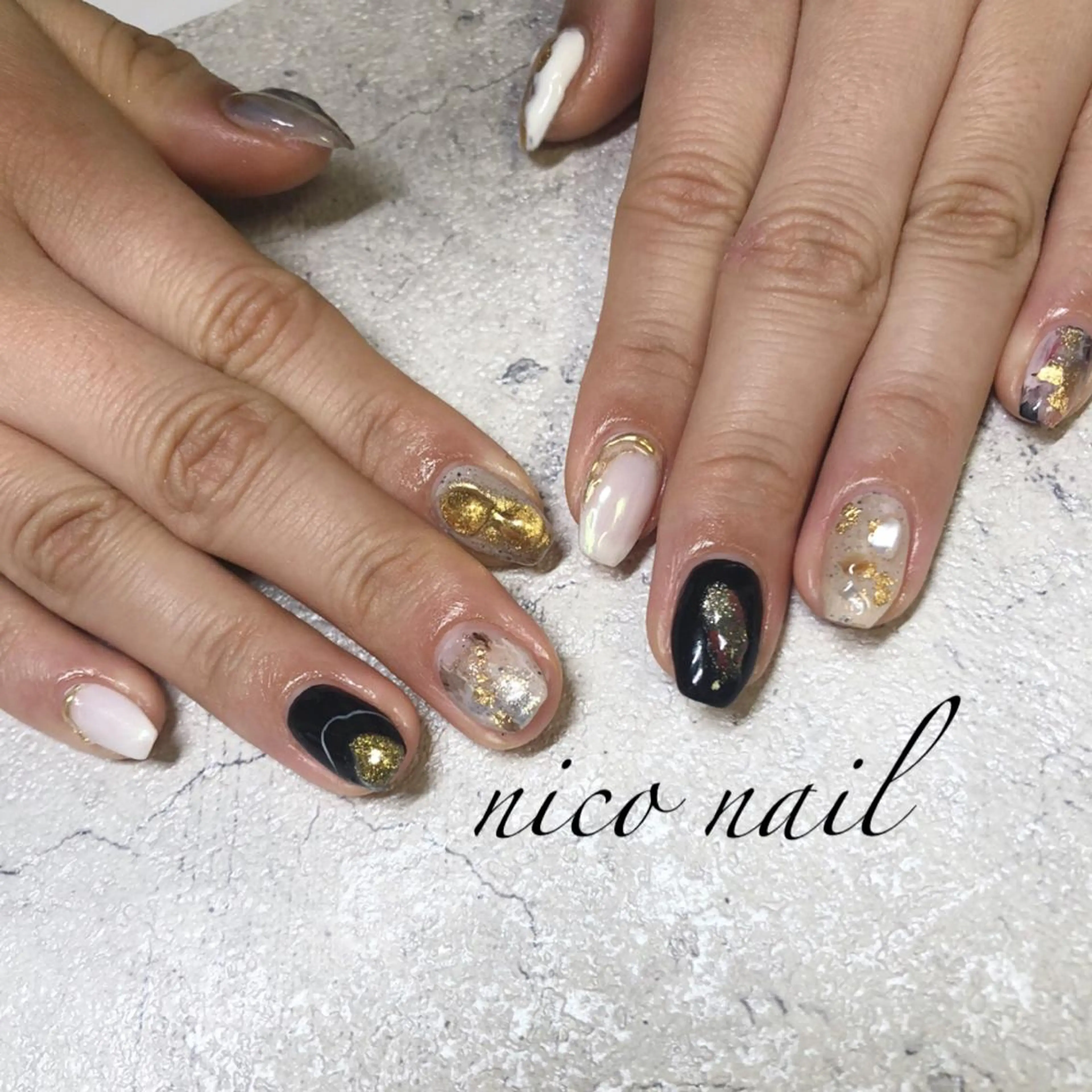 ネイル 香芝市ネイルサロン nico nailのネイルデザイン