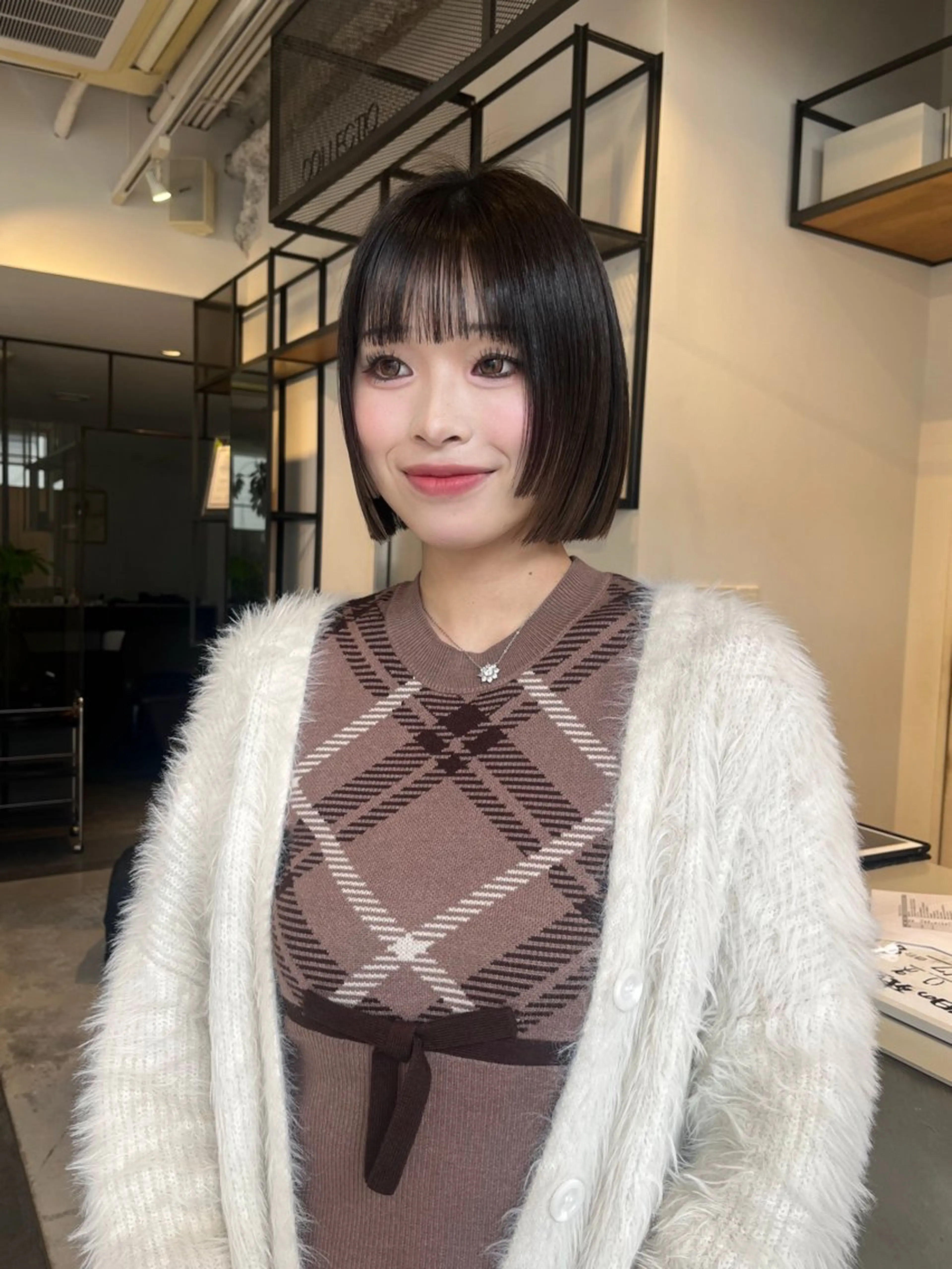 ショート morita yunaのヘアスタイル