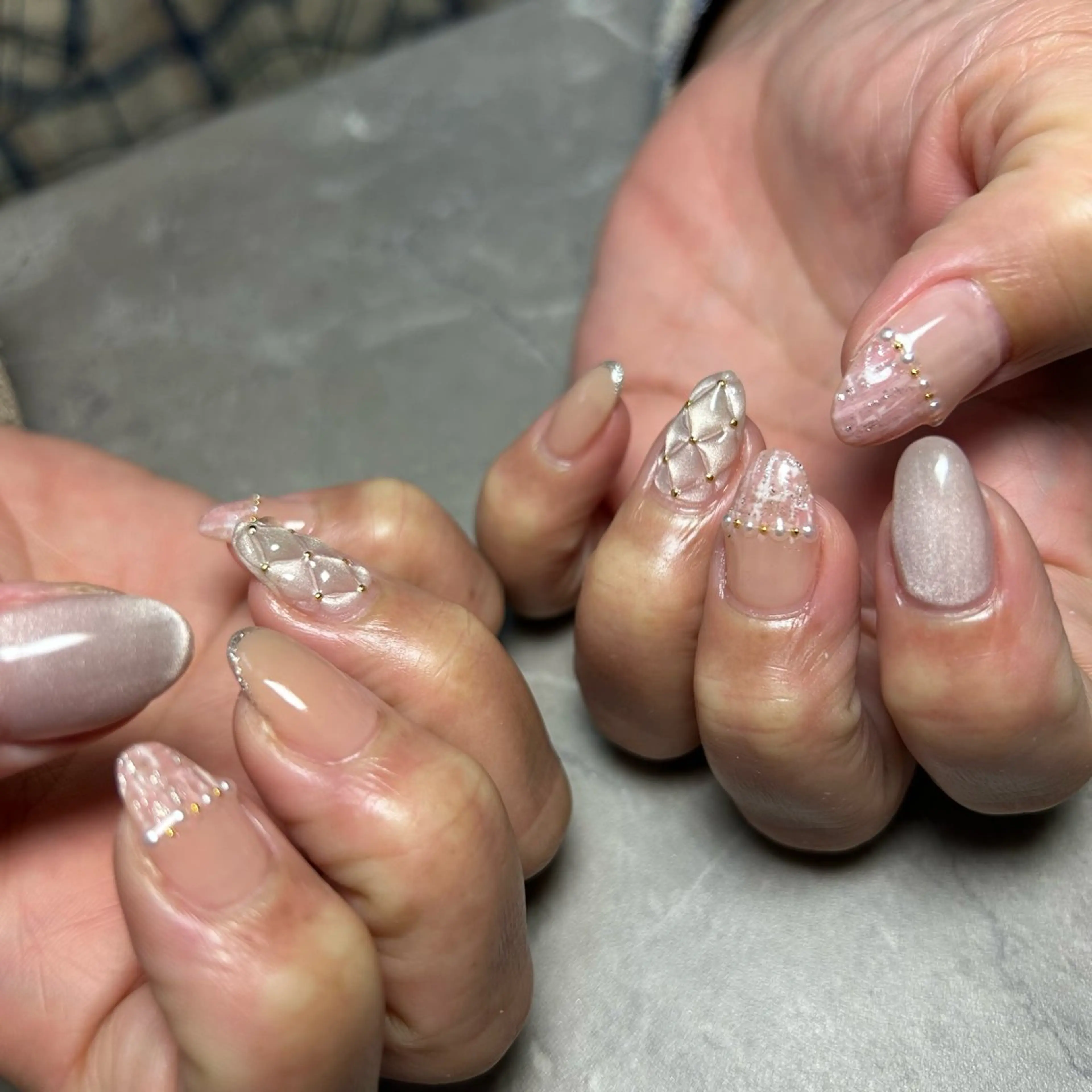 ネイル 冬ネイル Lulea nailのネイルデザイン