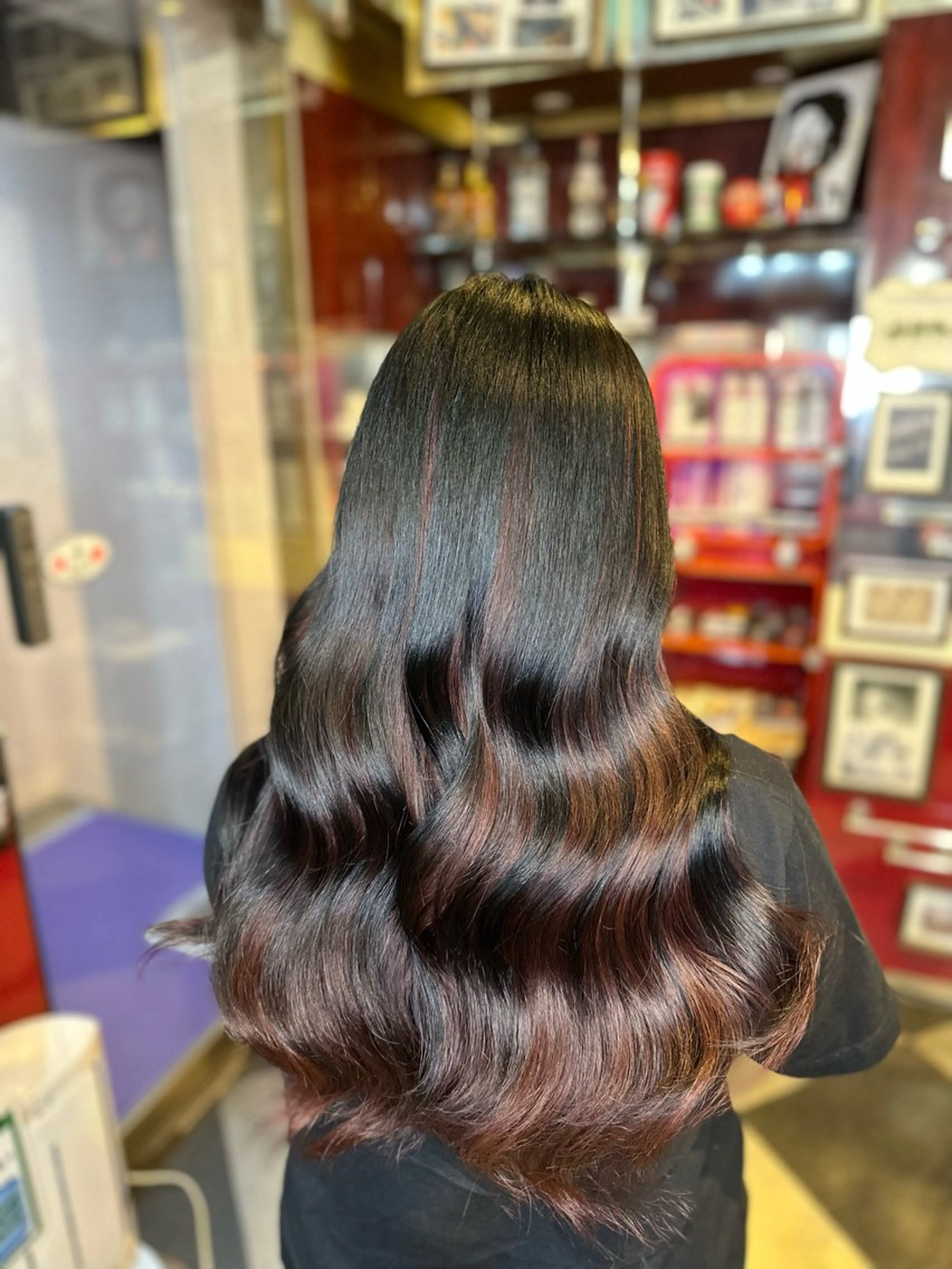 ロング カラー レイヤーカット/ カラー/長谷恵花のヘアスタイル