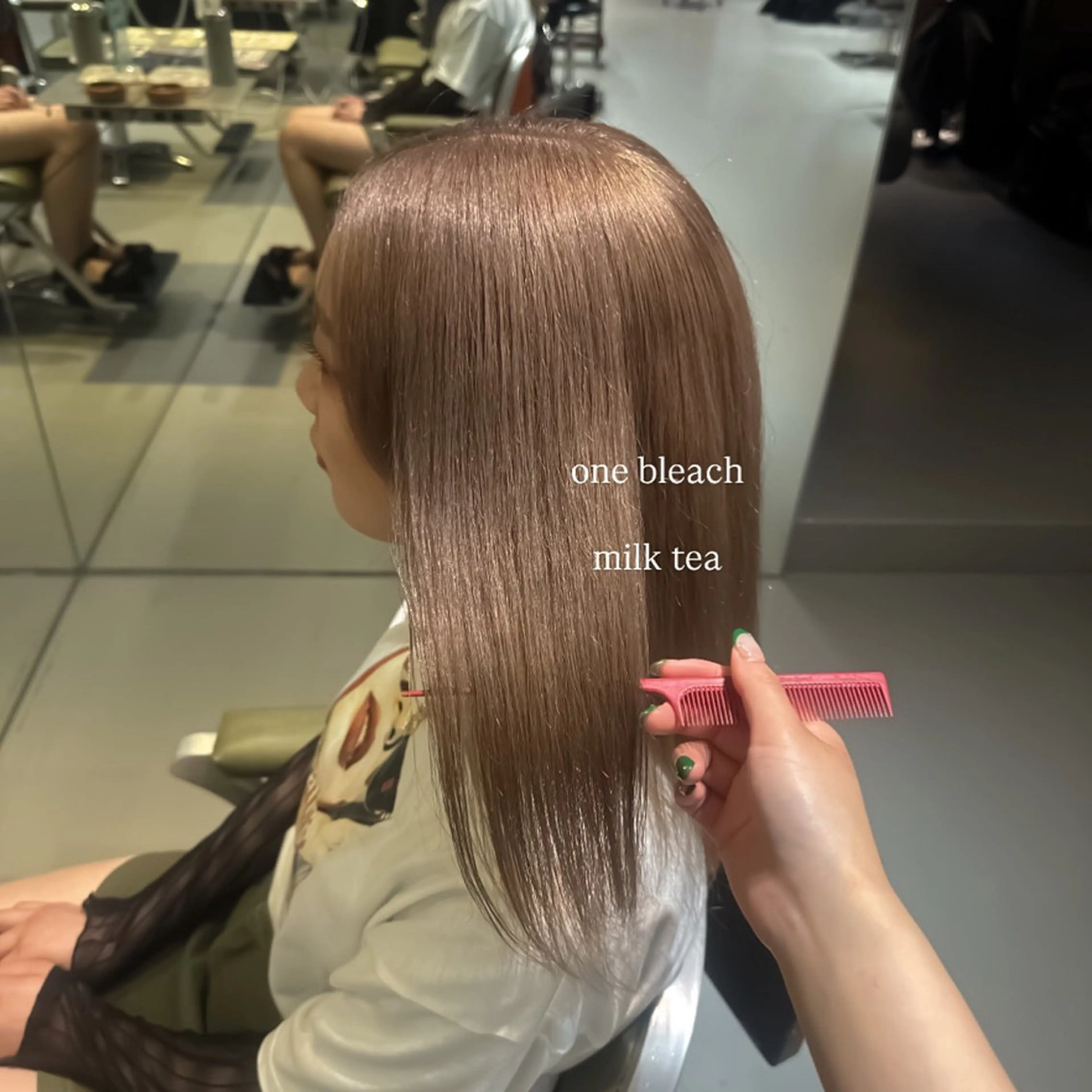 カラー ヘアカラー こがねざわみさき 🦭透明感カラーのヘアスタイル