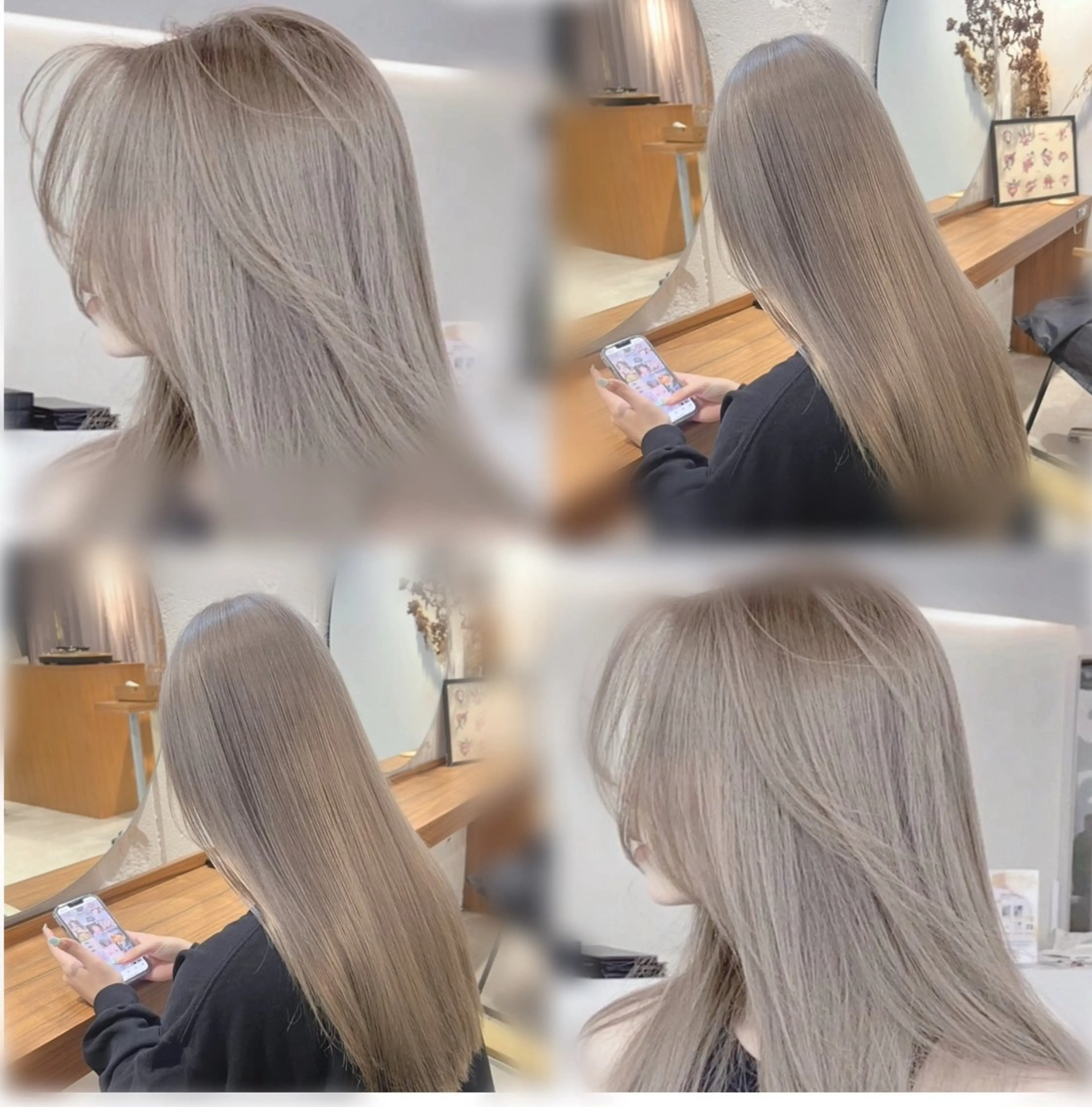 ロング カラー 岡本 太陽☀️のヘアスタイル