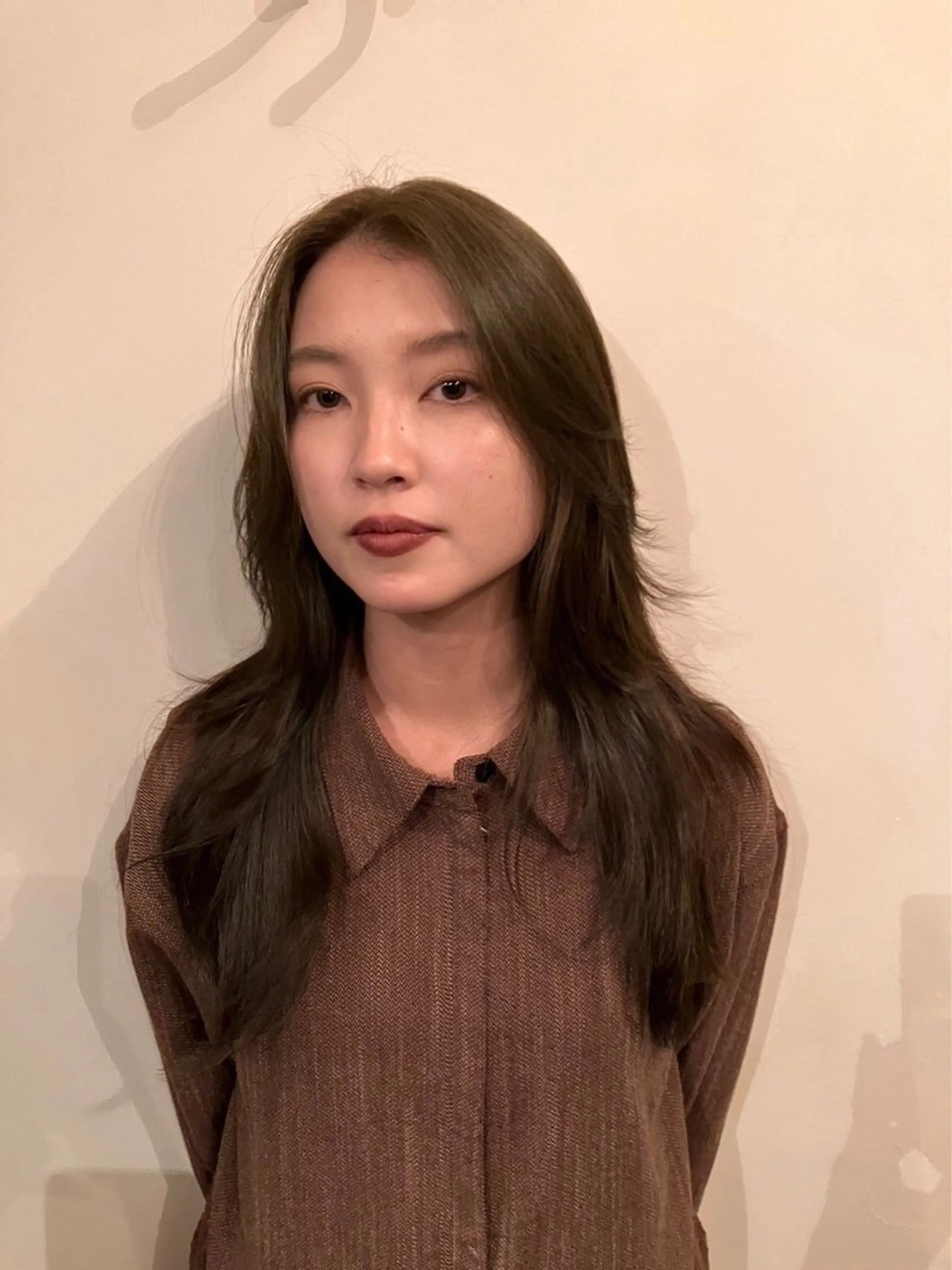 透明感カラー🩵➕2stepトリートメント🍃(シャンプースタイリング込)の写真