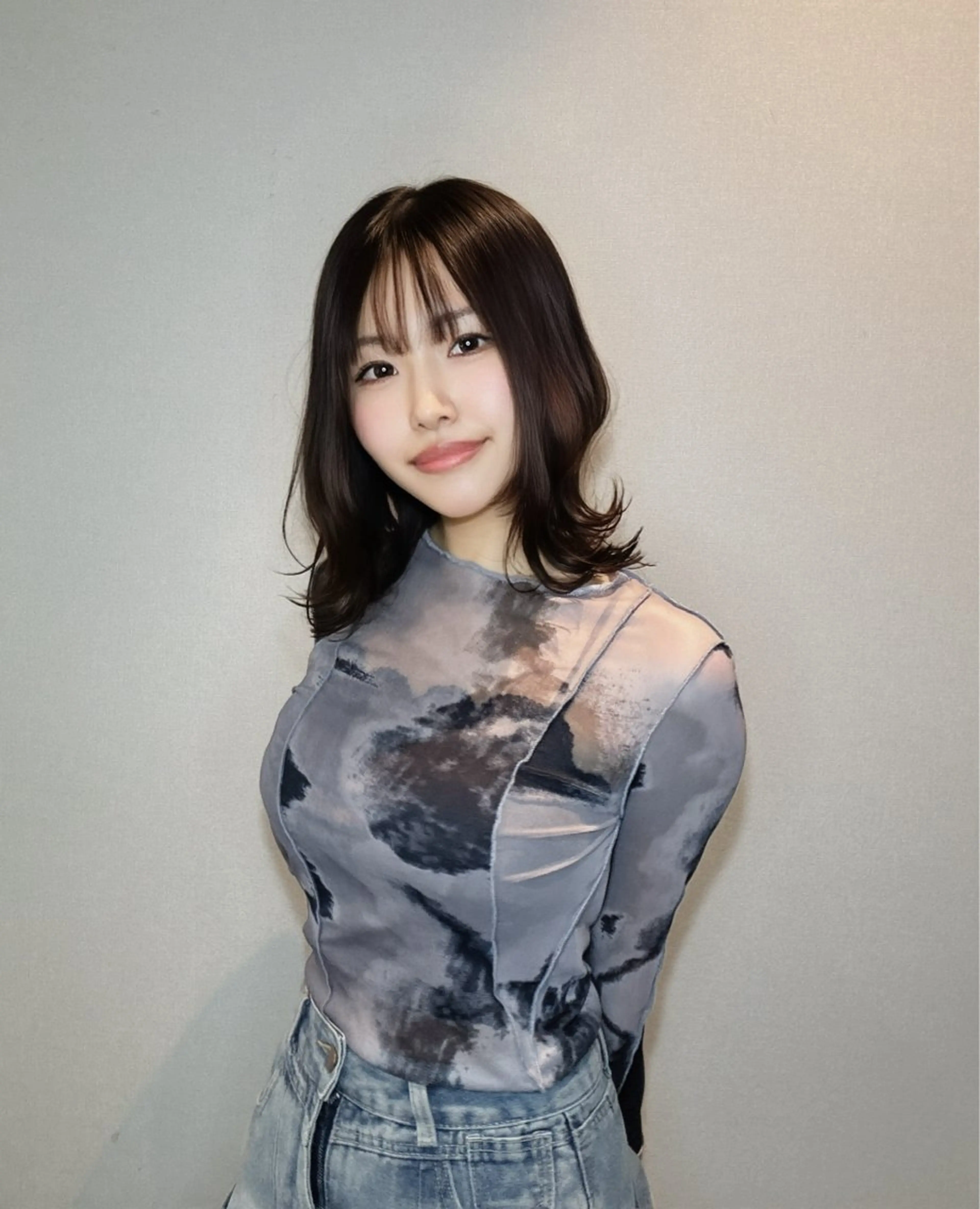 ミディアム 髪質改善 トリートメント 髪質改善/shuki 韓国/代表取締役のヘアスタイル