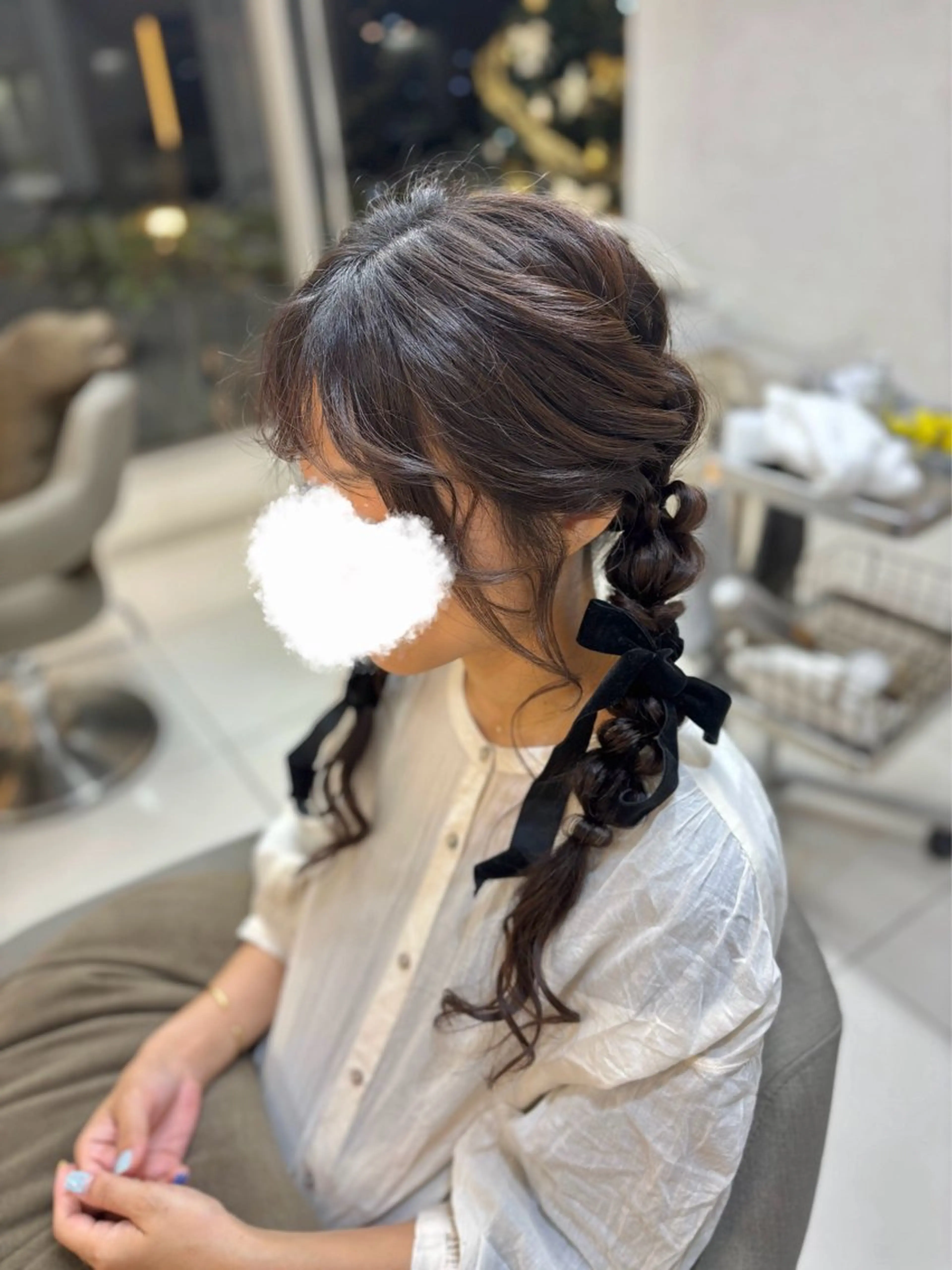 ロング ヘアセット 🎼レイヤー/透明感 カラー/nene♬のヘアスタイル