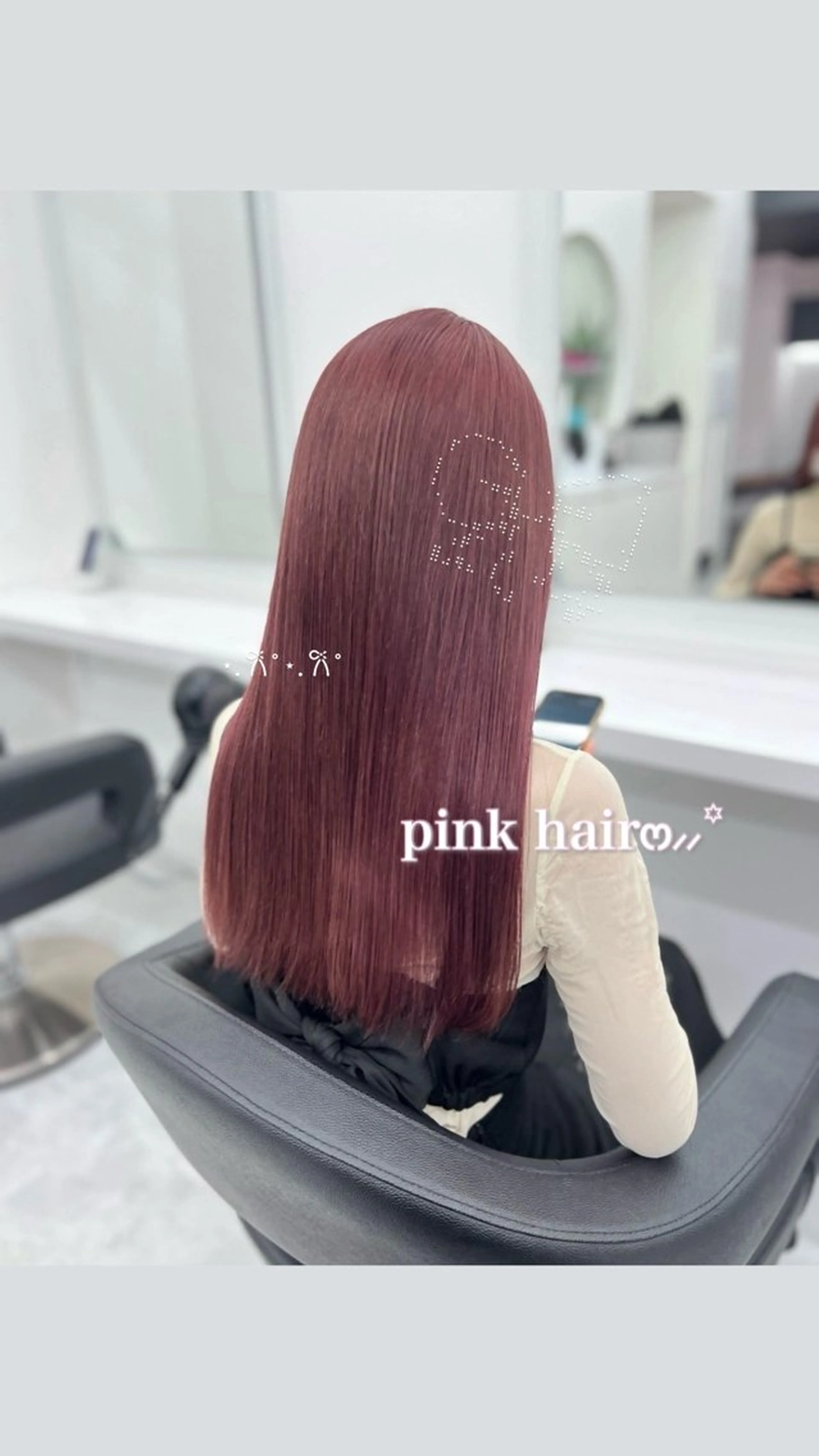 ロング ♡暖色ガーリー/ ピンク/かえで♡のヘアスタイル