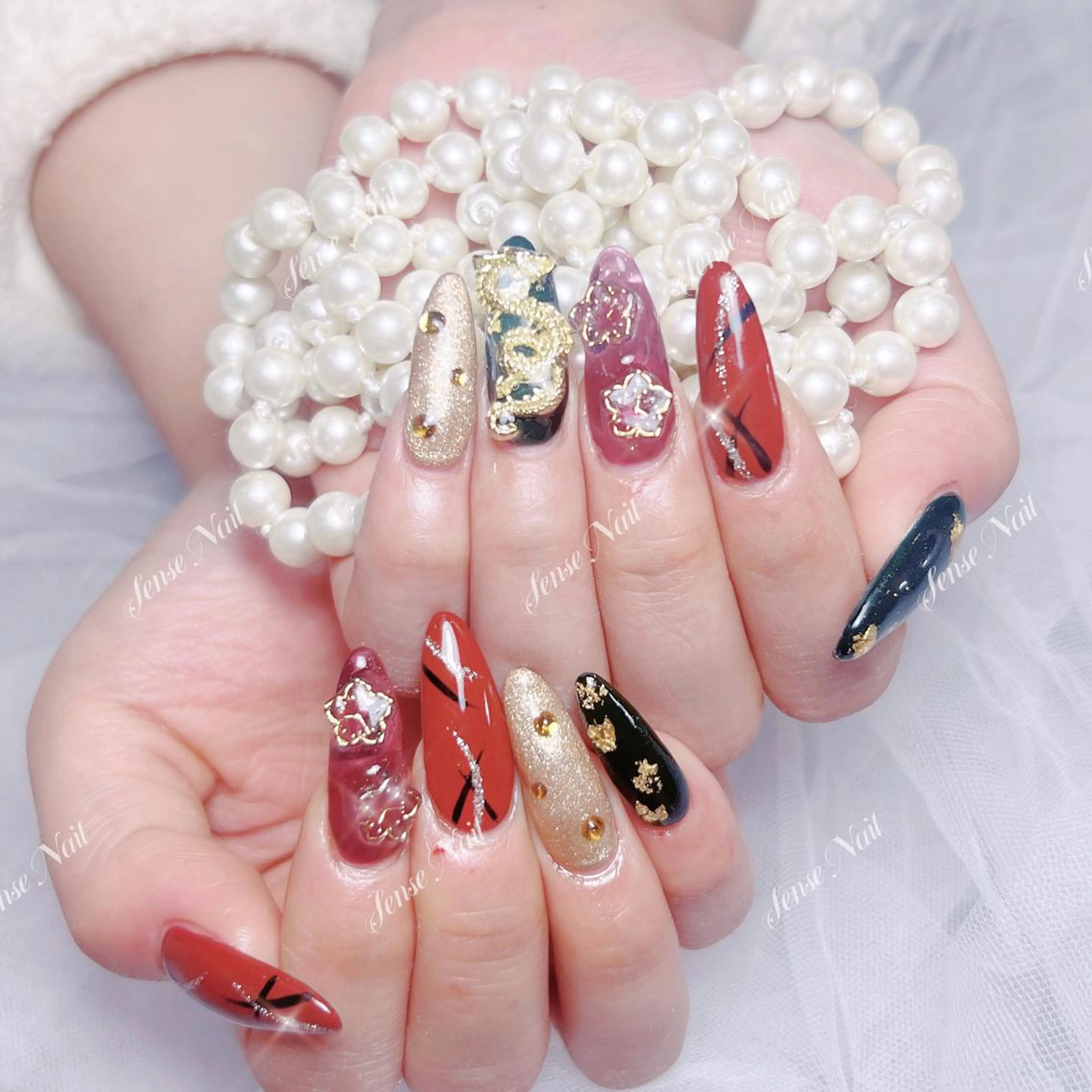 ネイル ハンドネイル ハンドケア 🎀Sense Nail渋谷店🎀のネイルデザイン