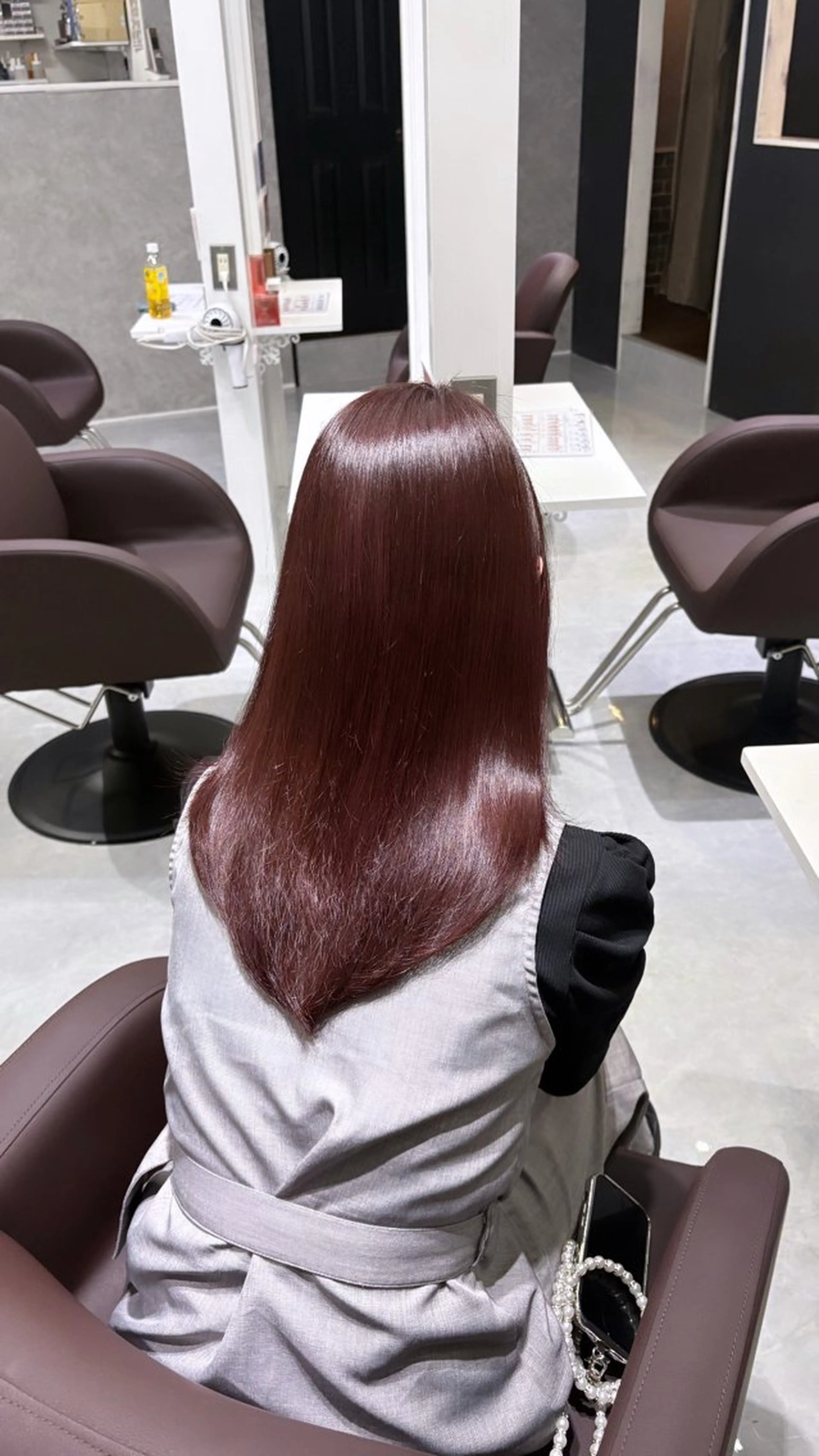 セミロング トリートメント あい❤︎ /髪質改善/韓国巻きのヘアスタイル