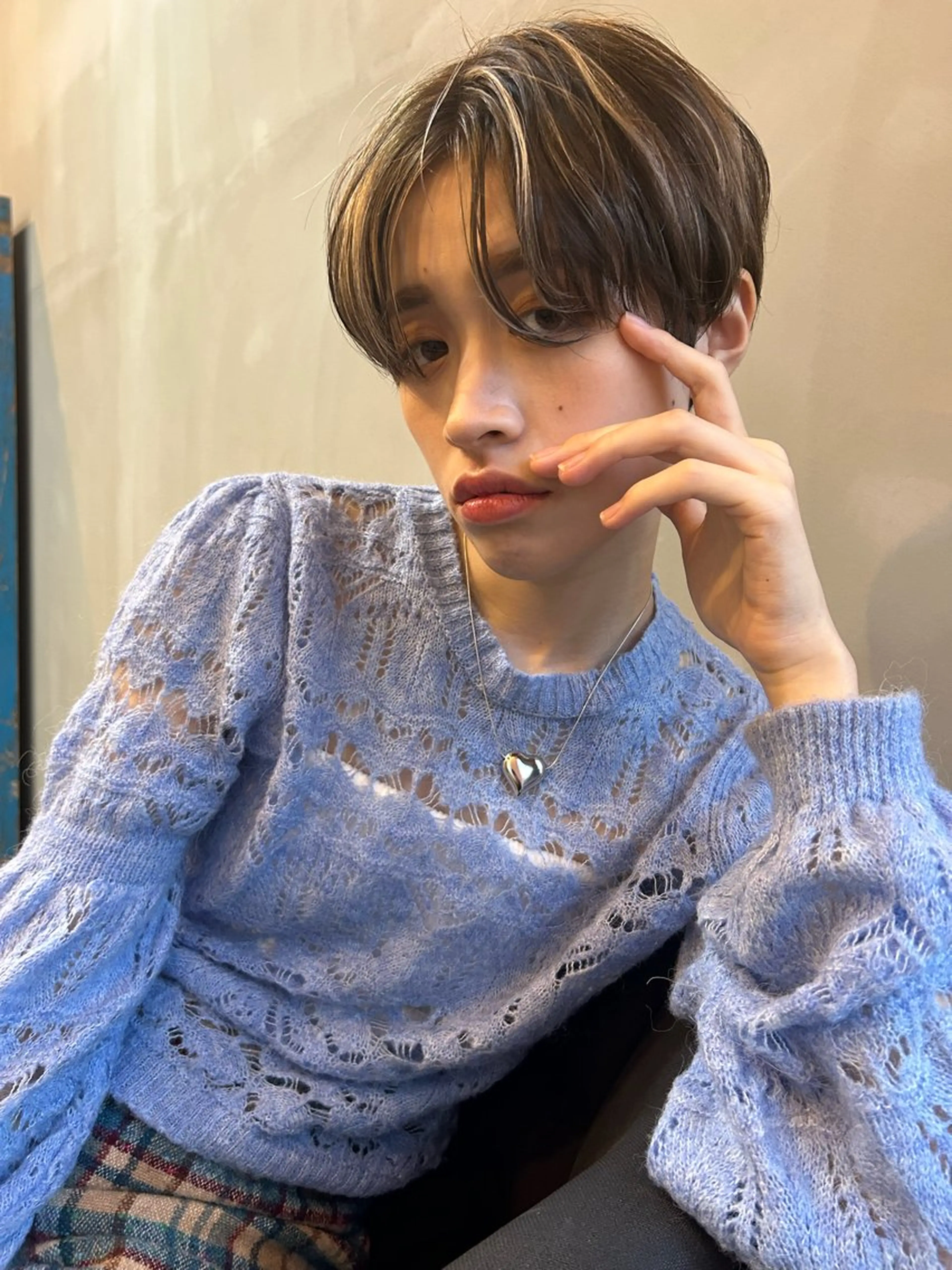 ショート カラー ショート/ボブ/ 心斎橋/宮脇美奈のヘアスタイル