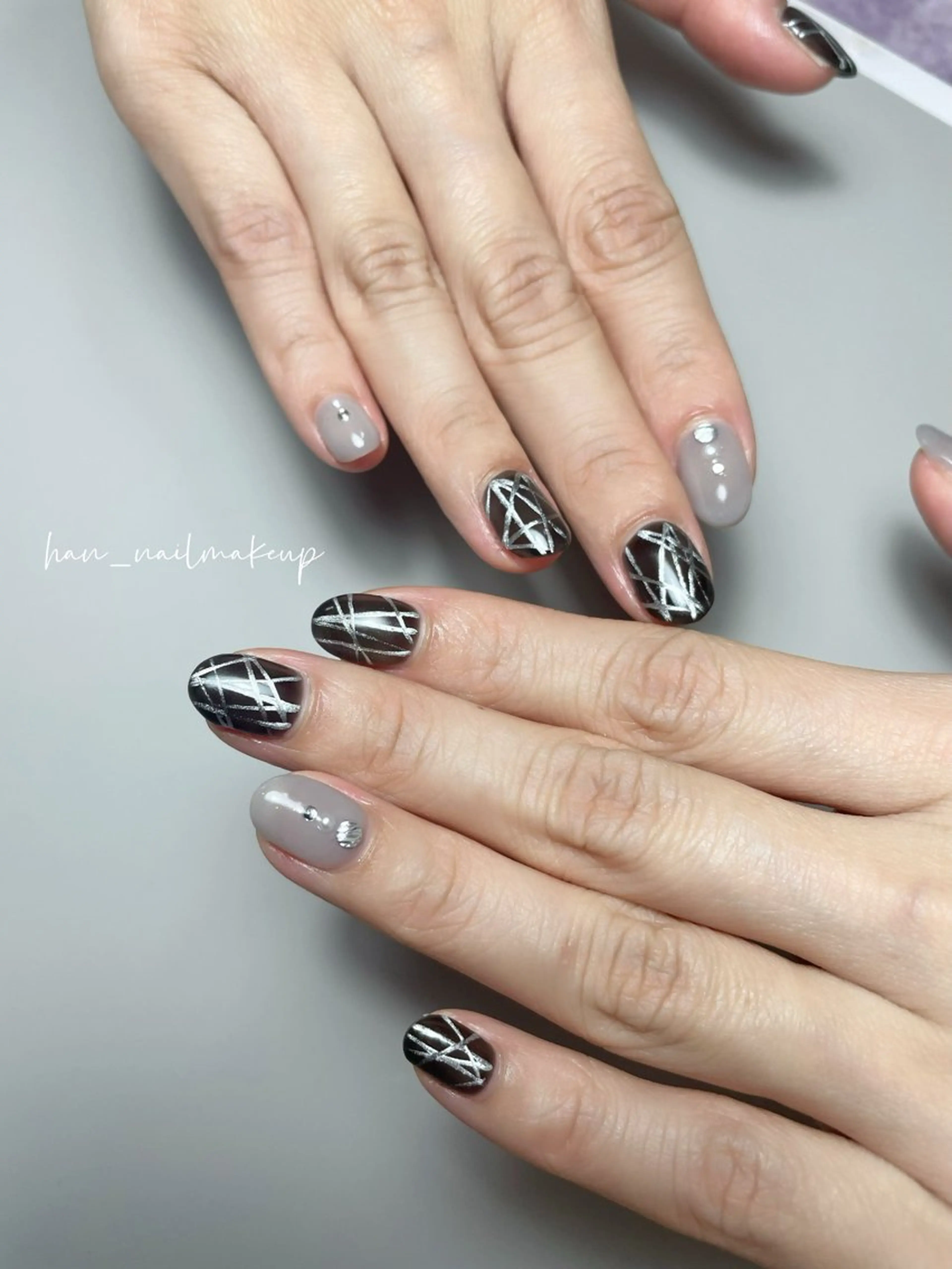 ネイル シンプルネイル ハンドネイル Himari Nail Salonのネイルデザイン