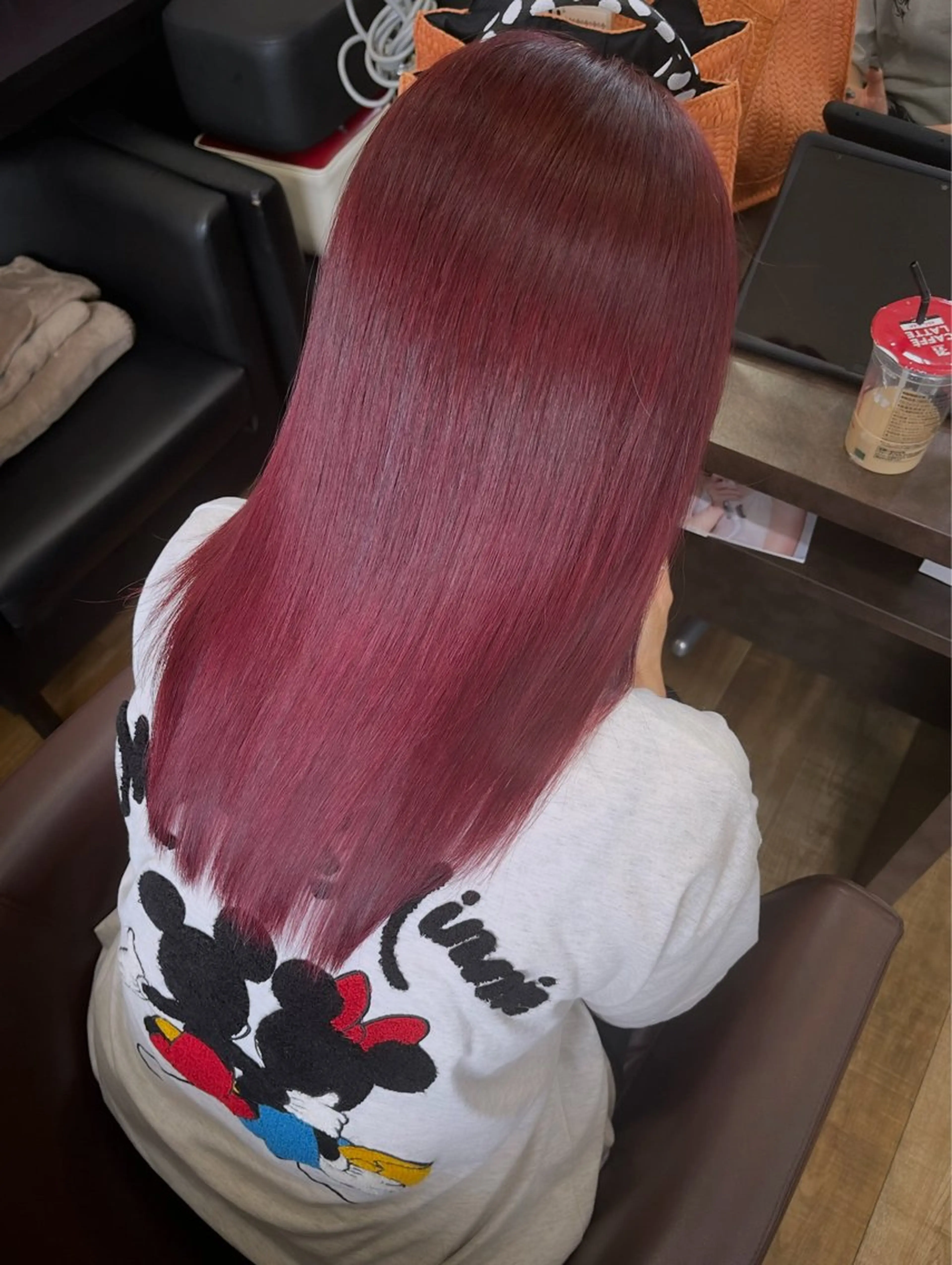 セミロング カラー カット ヘアカラー ANDIAMO SAKAE✩楓のヘアスタイル