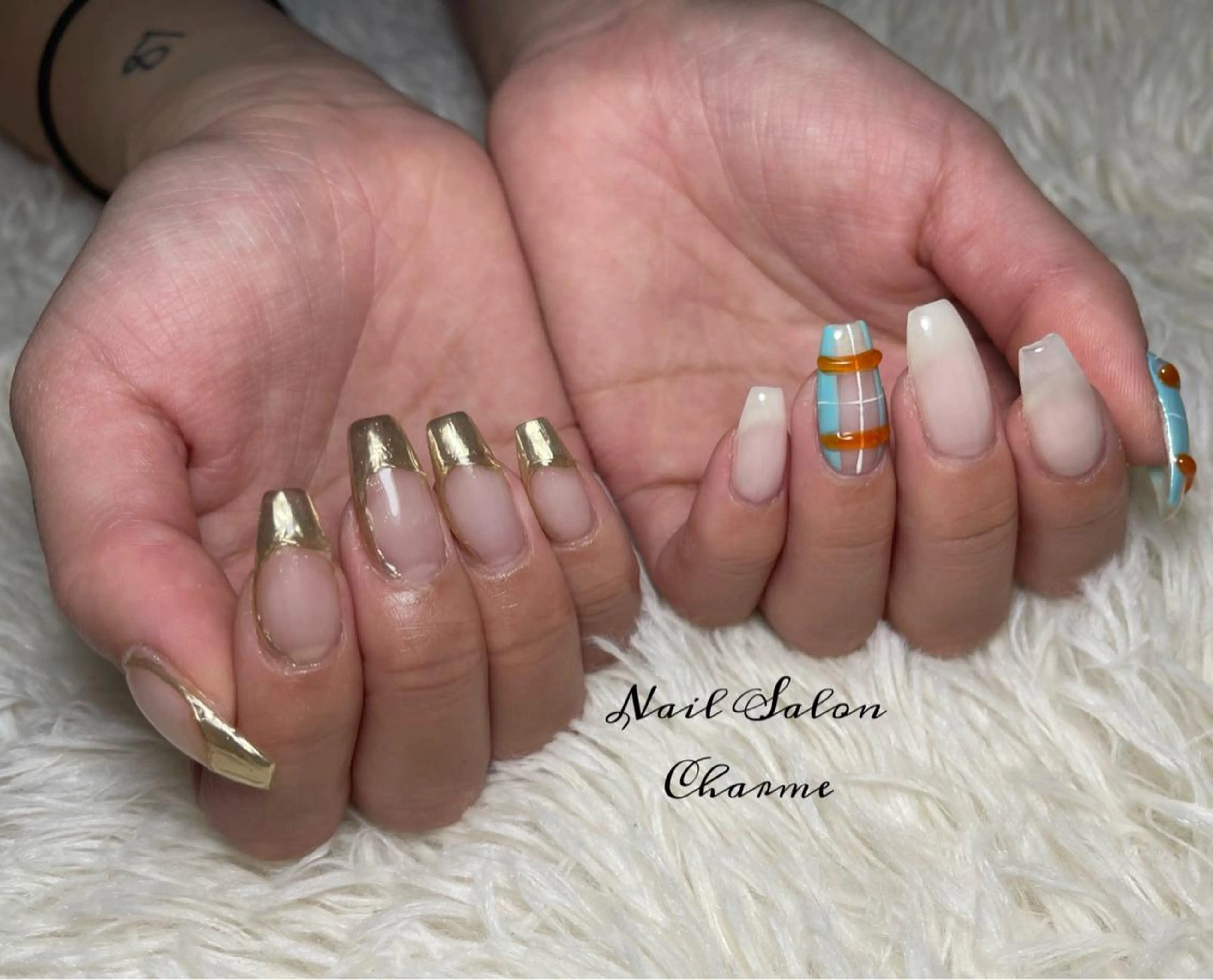 ネイル ハンドネイル NailSalon Charmeのネイルデザイン