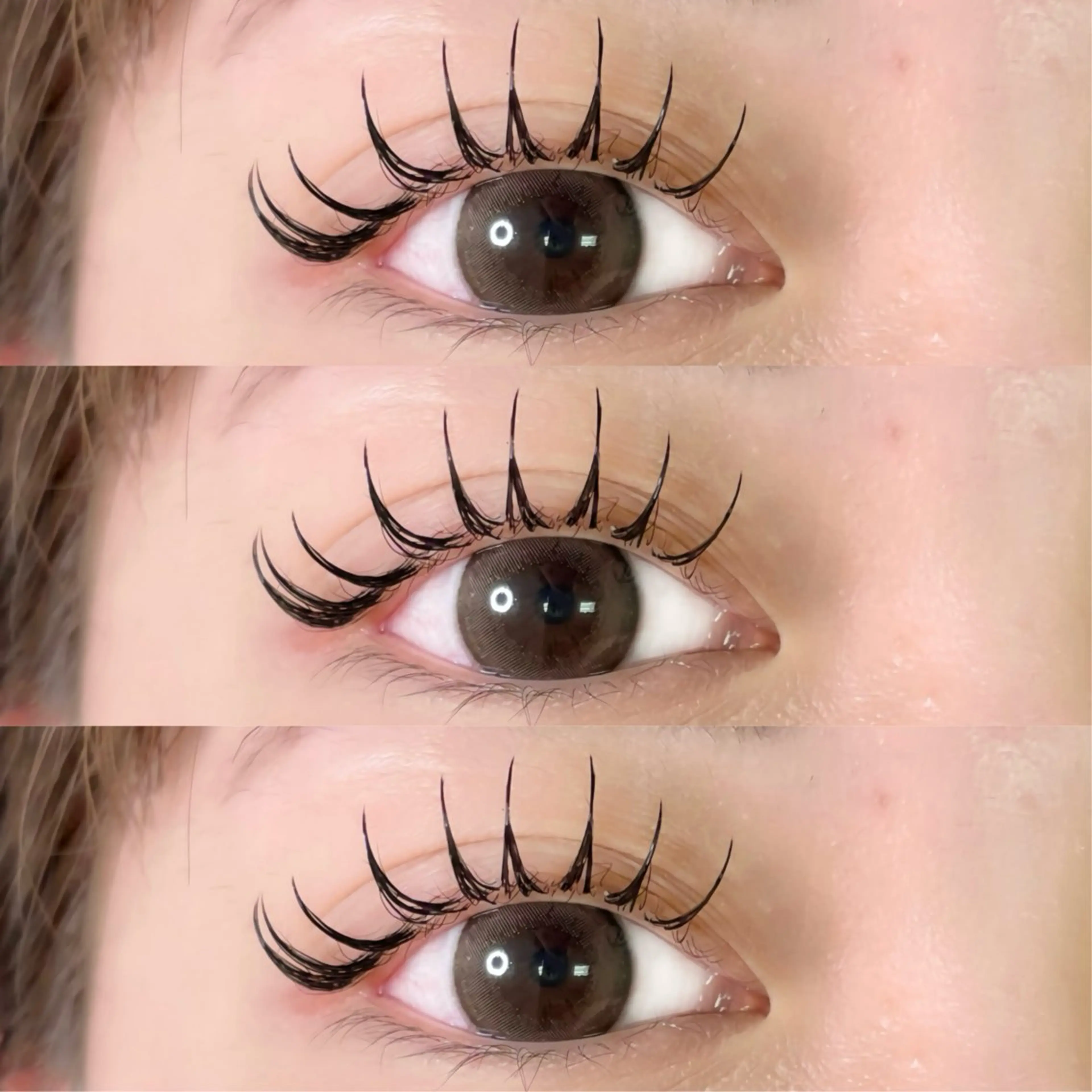 マツエク・マツパ マツエク 大阪梅田 SAKI 韓国風束感まつ毛のマツエク・マツパデザイン